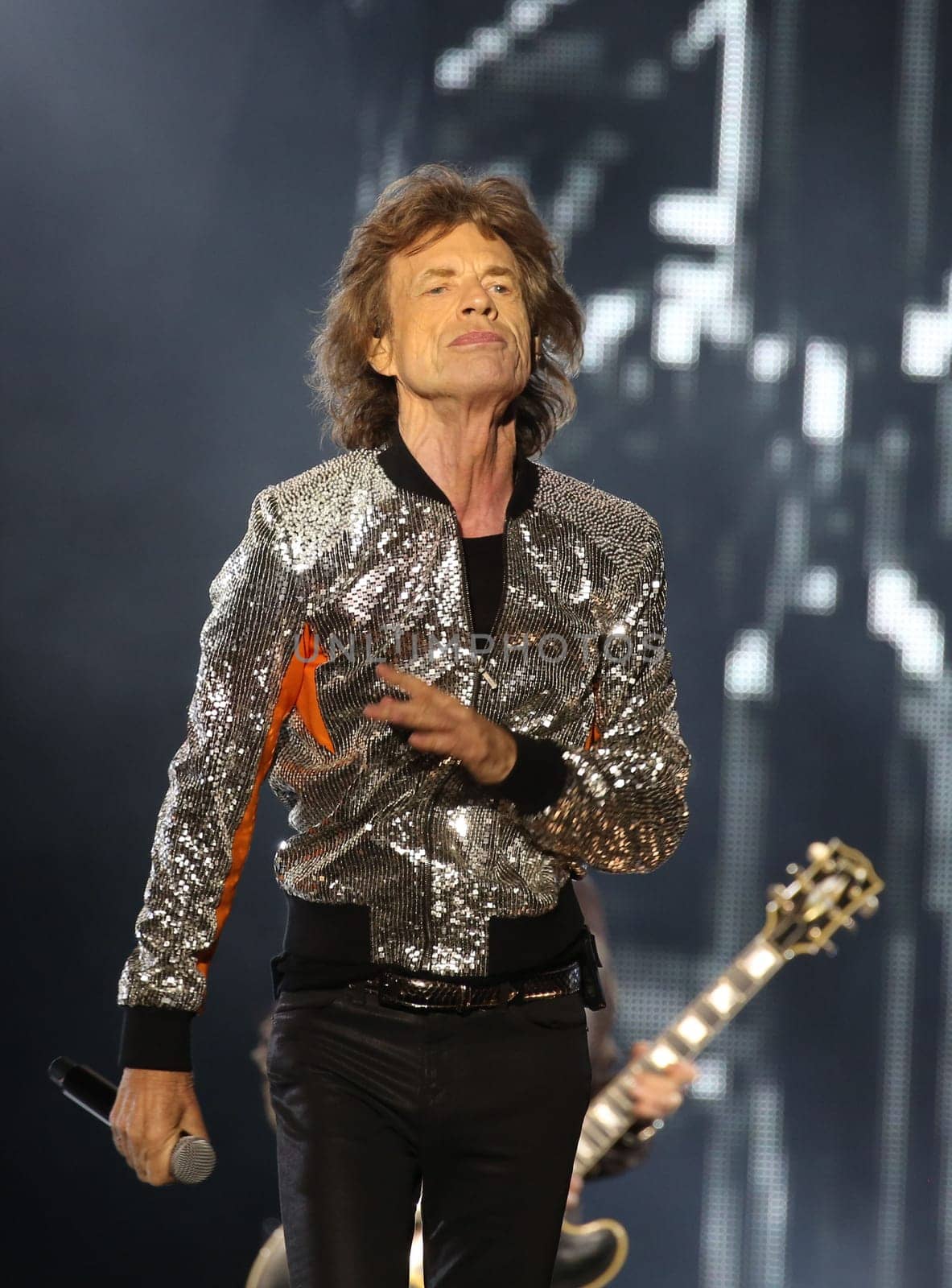 Mick Jagger,  .Die Rolling Stones haben in Hamburg ihre Europatournee No Filter im Stadtpark Hamburg  gestartet am 09.09.2017