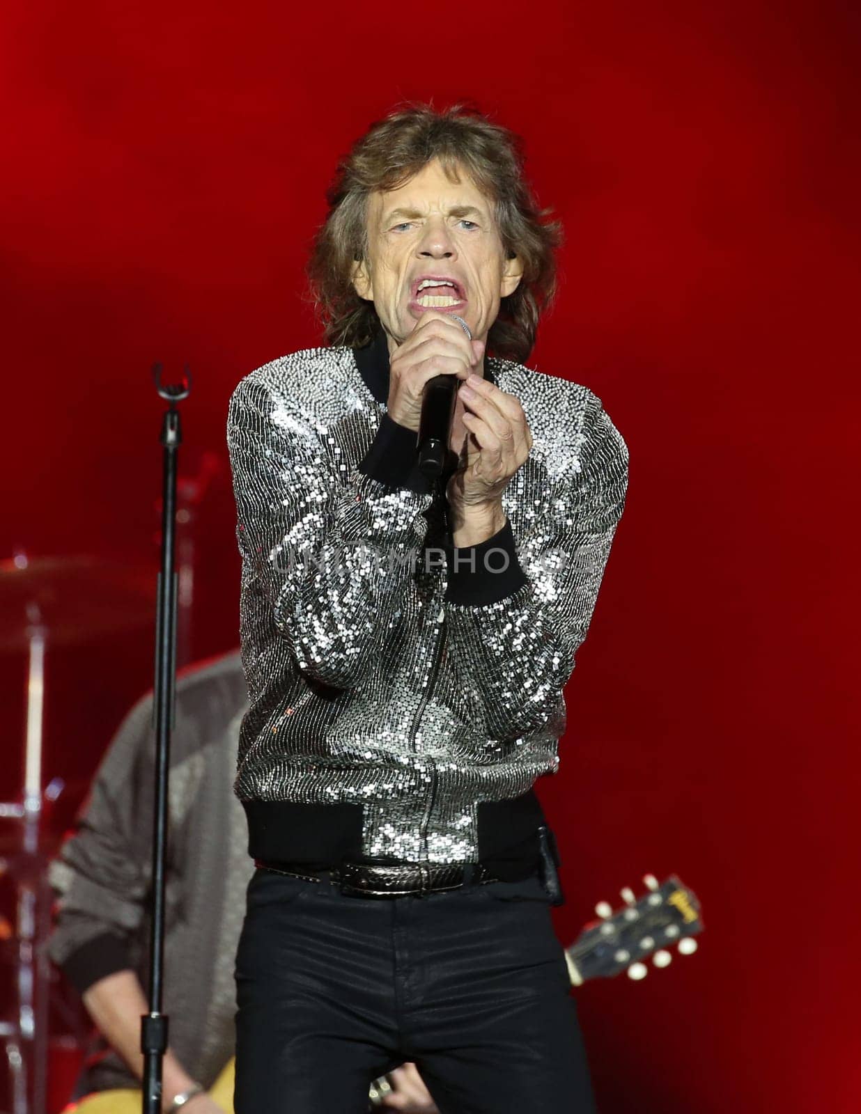 Mick Jagger.  .Die Rolling Stones haben in Hamburg ihre Europatournee No Filter im Stadtpark Hamburg  gestartet am 09.09.2017