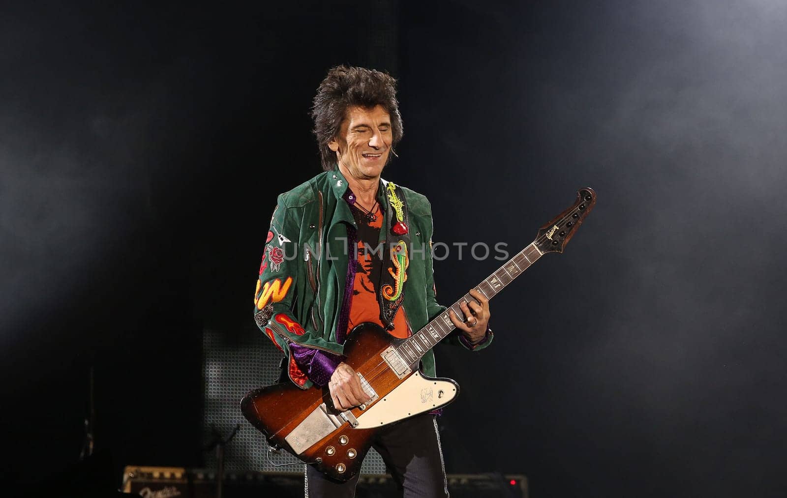 Ron Wood ,  .Die Rolling Stones haben in Hamburg ihre Europatournee No Filter im Stadtpark Hamburg  gestartet am 09.09.2017