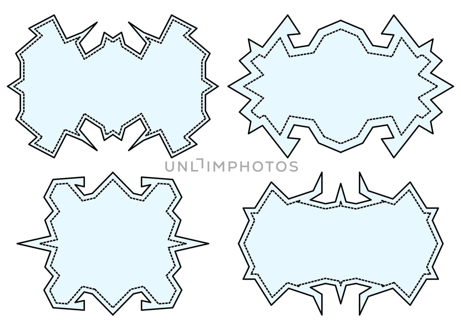 empty frame vector symbol icon design.