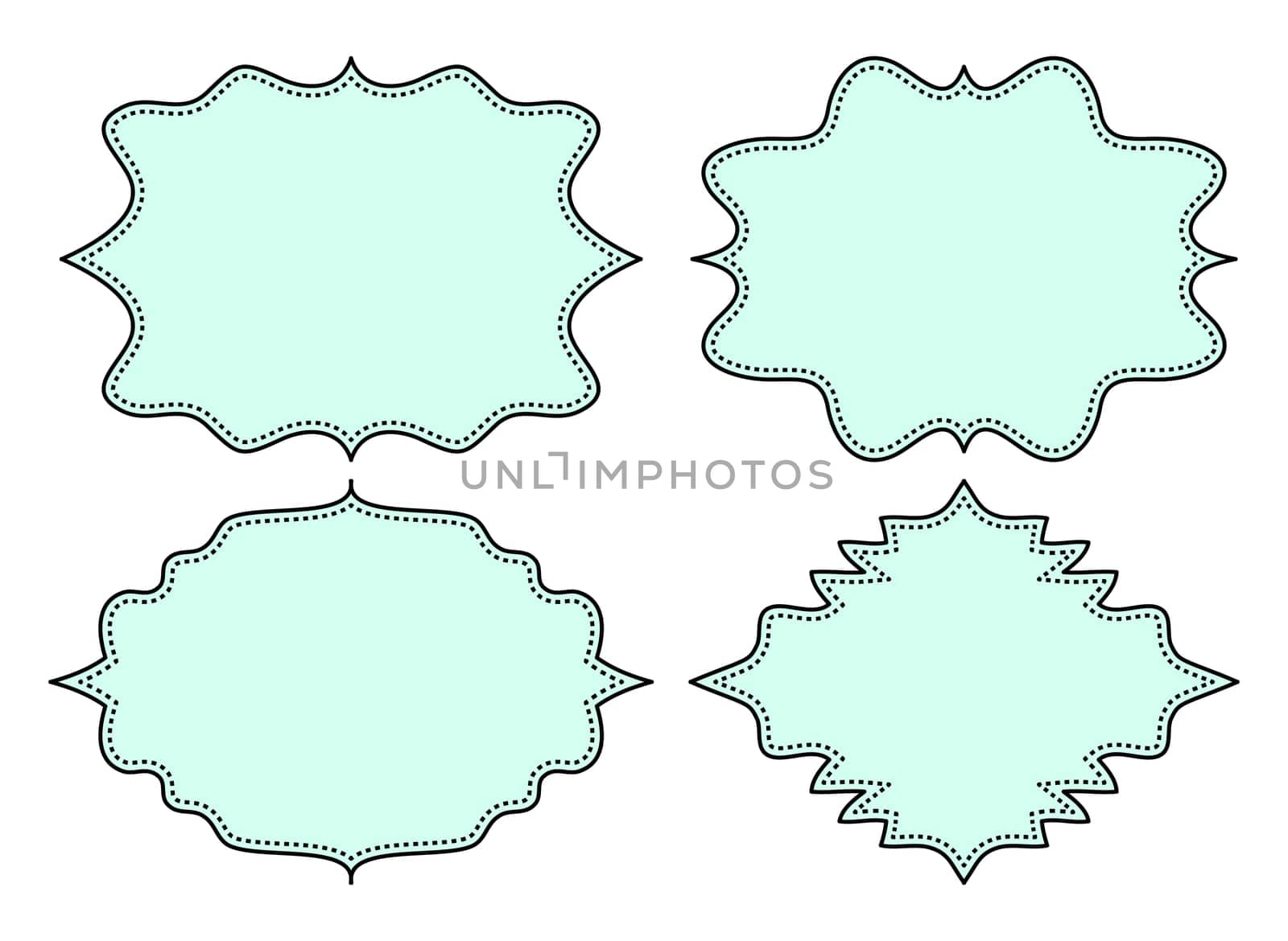 empty frame vector symbol icon design.