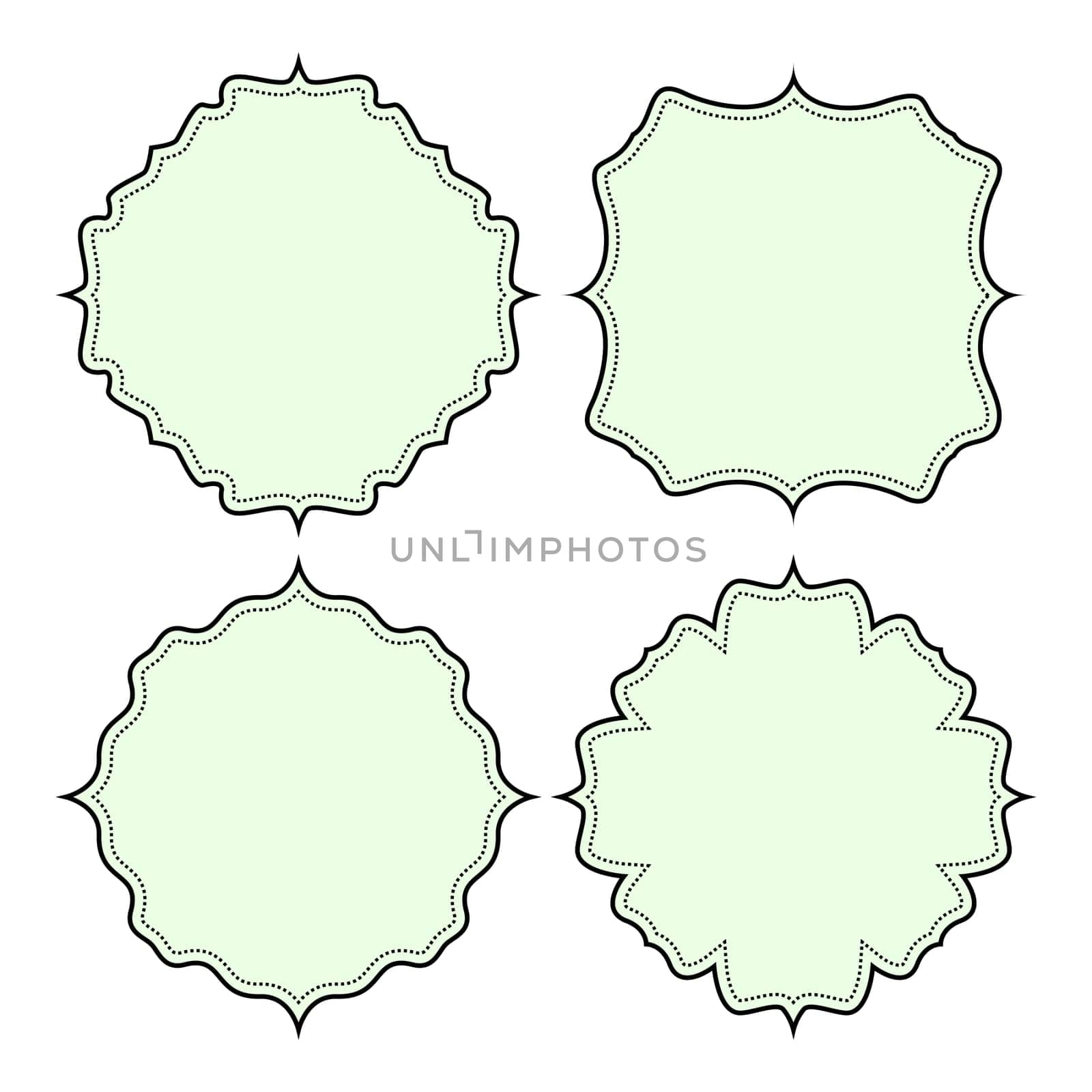 empty frame vector symbol icon design.