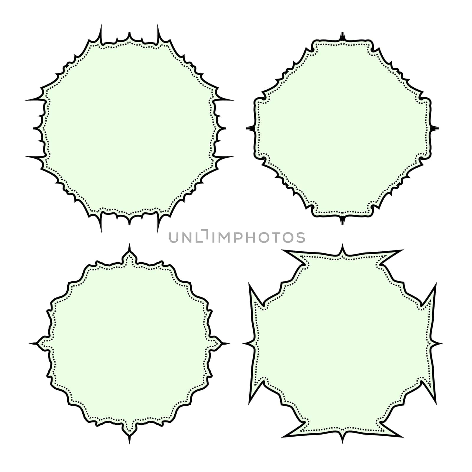 empty frame vector symbol icon design.