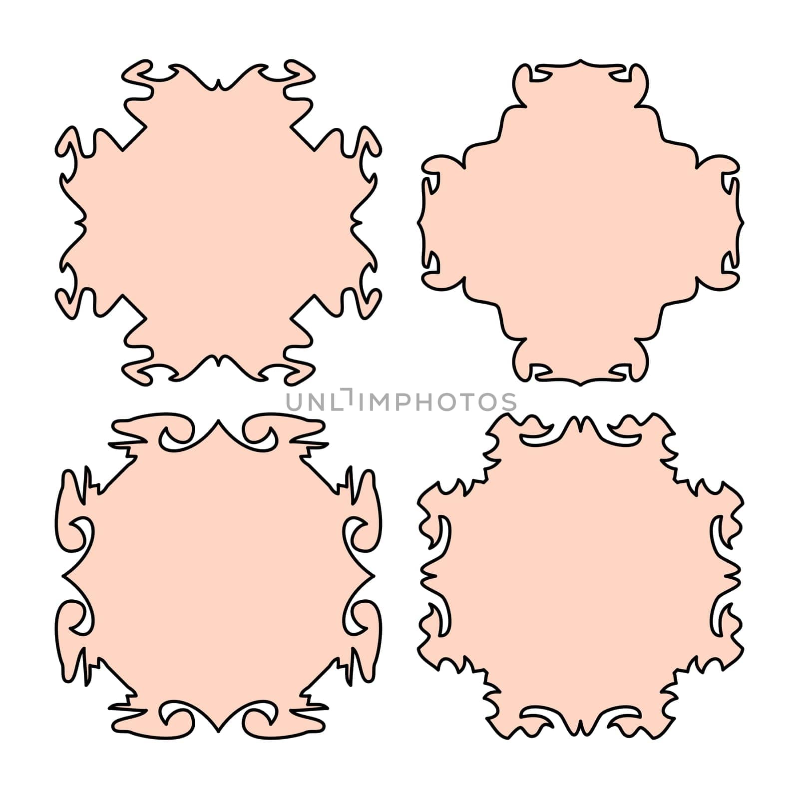 empty frame vector symbol icon design.