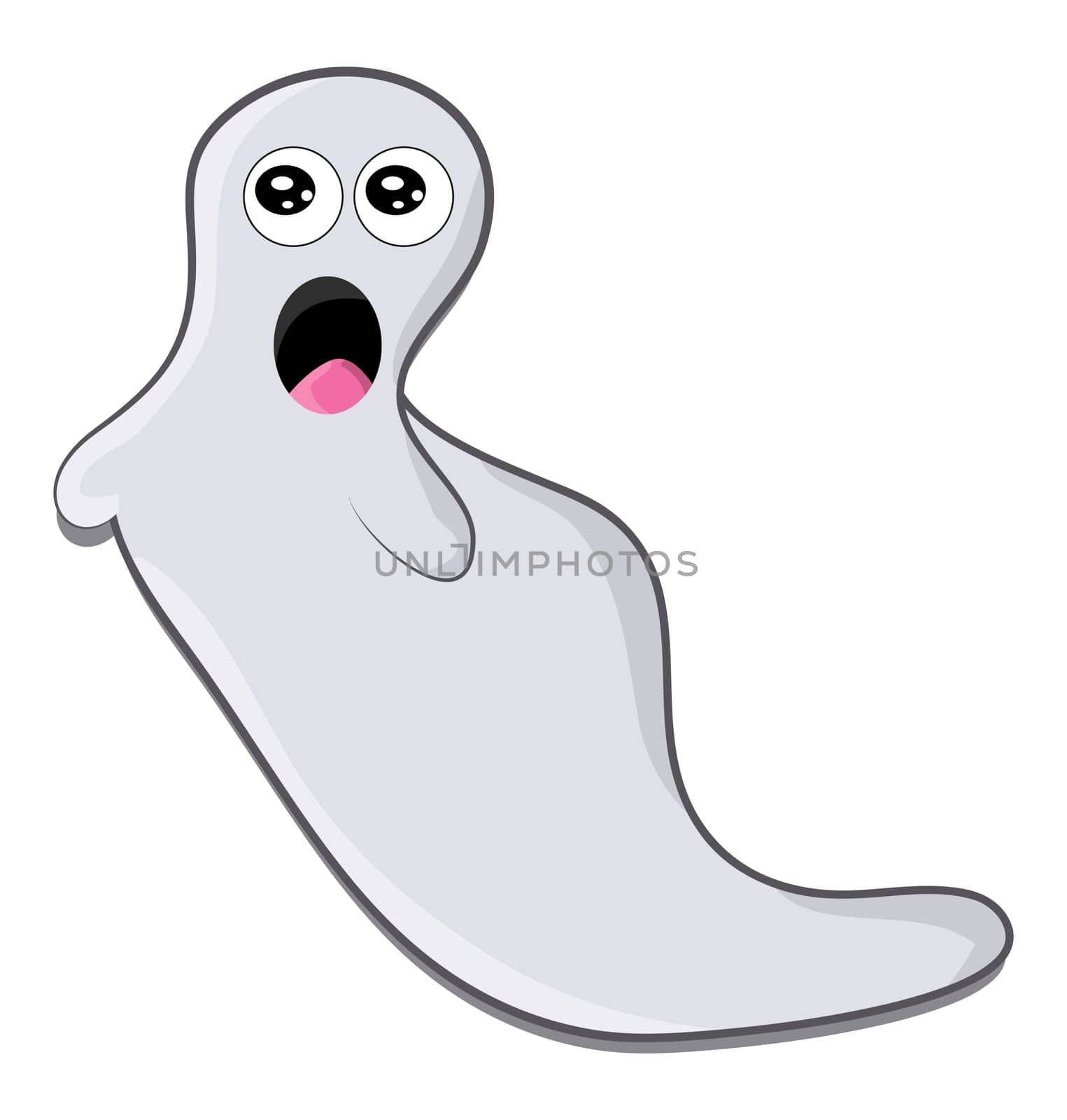 halloween ghost vector symbol icon design. Beautiful illustration isolated on white background.