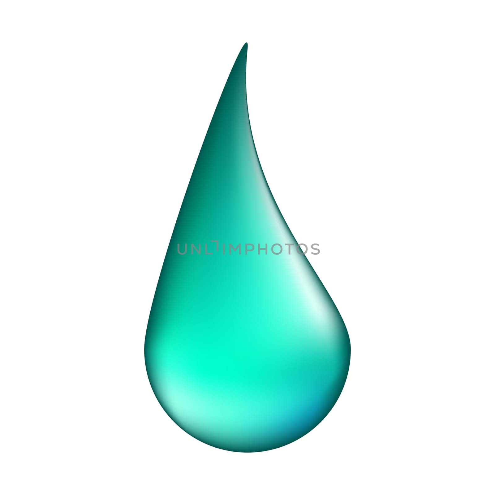 water drop vector symbol icon design. illustration isolated on white background.