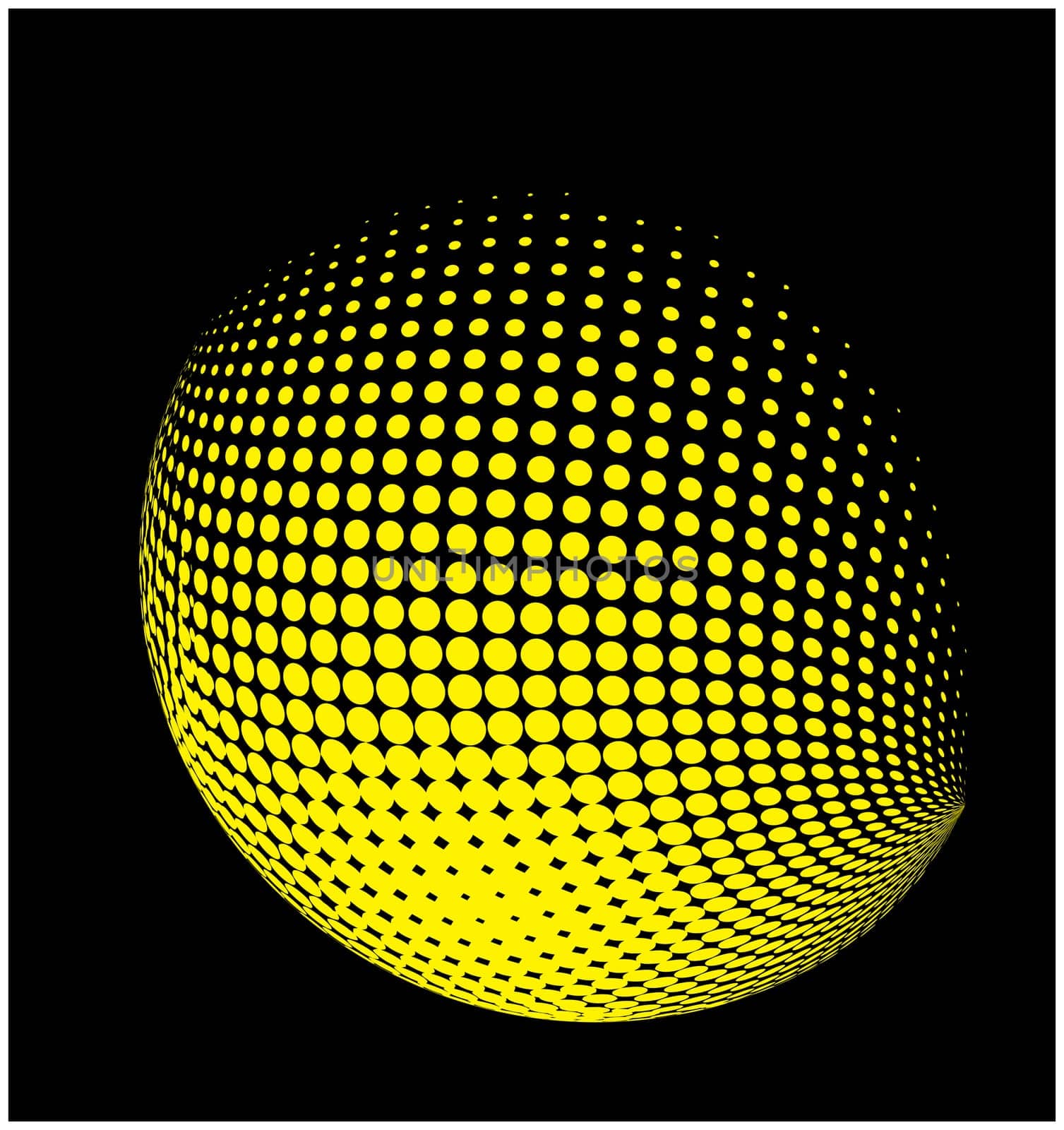 halftone globe, sphere vector logo symbol, icon, design. abstract dotted globe illustration isolated on background.