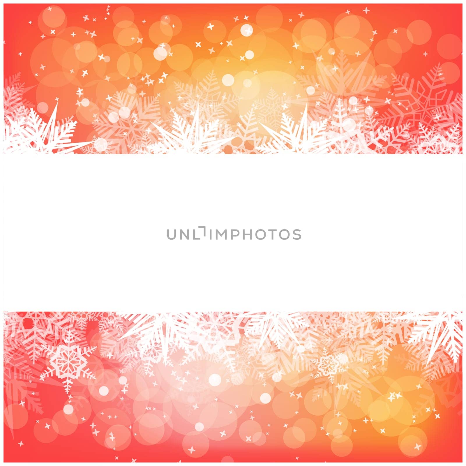 Christmas vector snowflake background for card. Snowfall illustration wallpaper.
