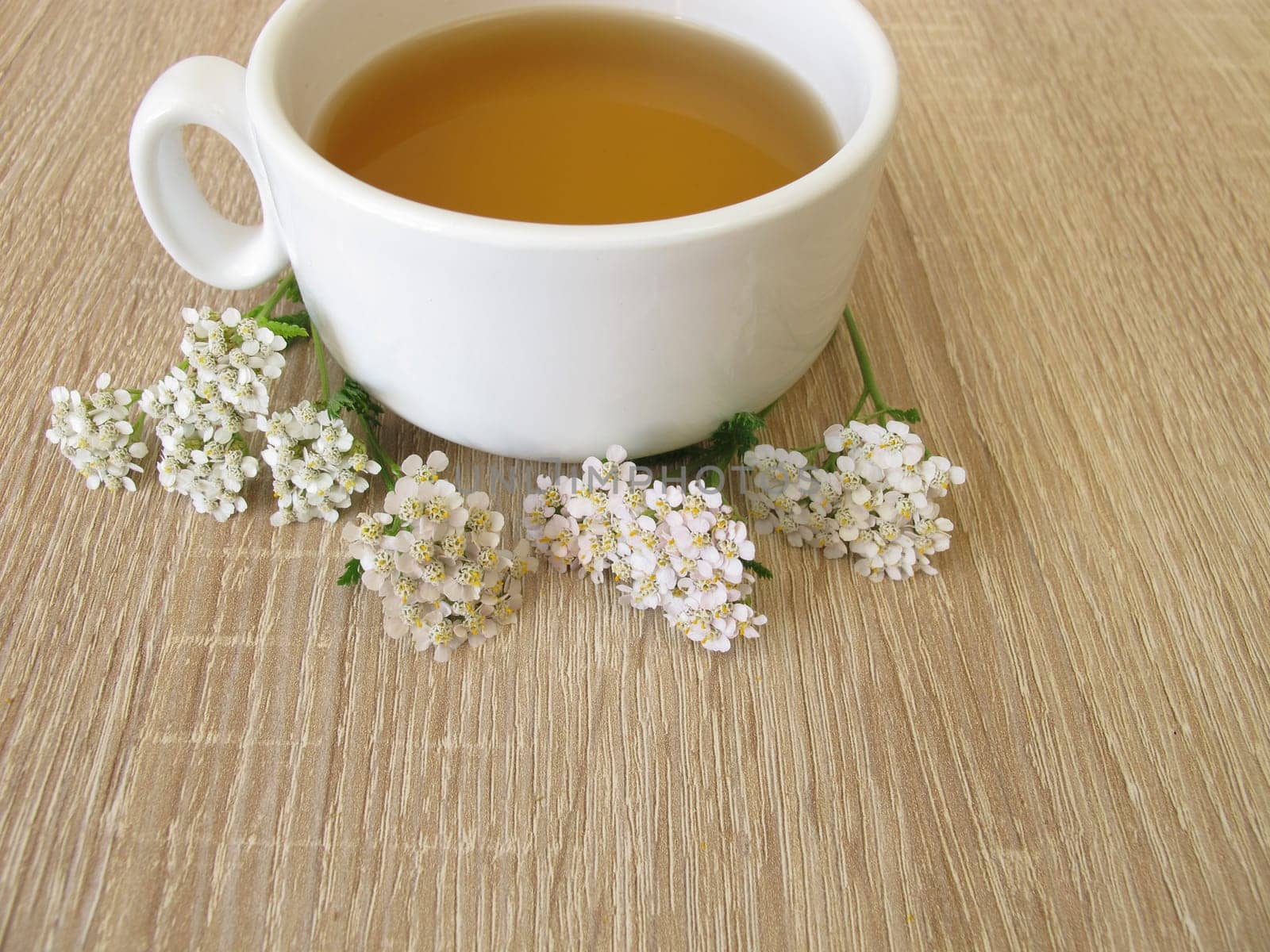 Herbal tea with yarrow