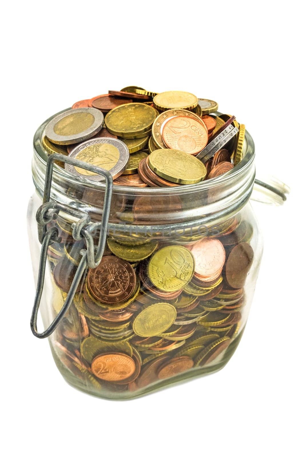 Save coins in mason jars,emergency pennies for bad times