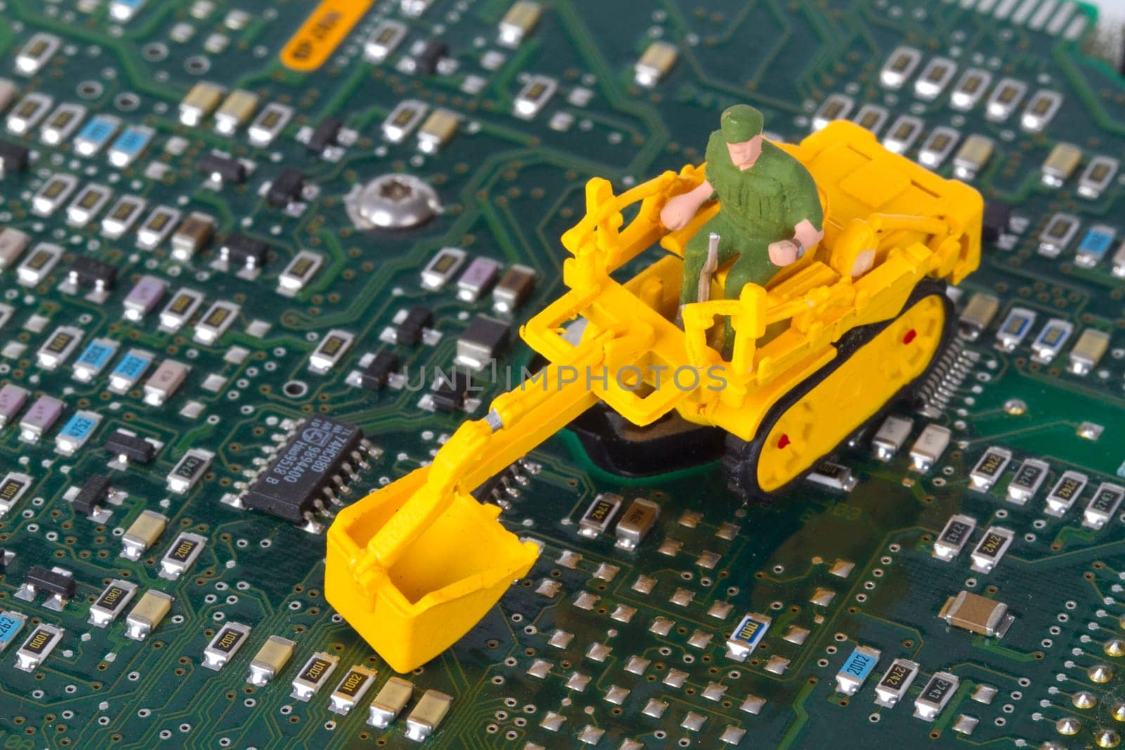Circuit board of a hard disk drive