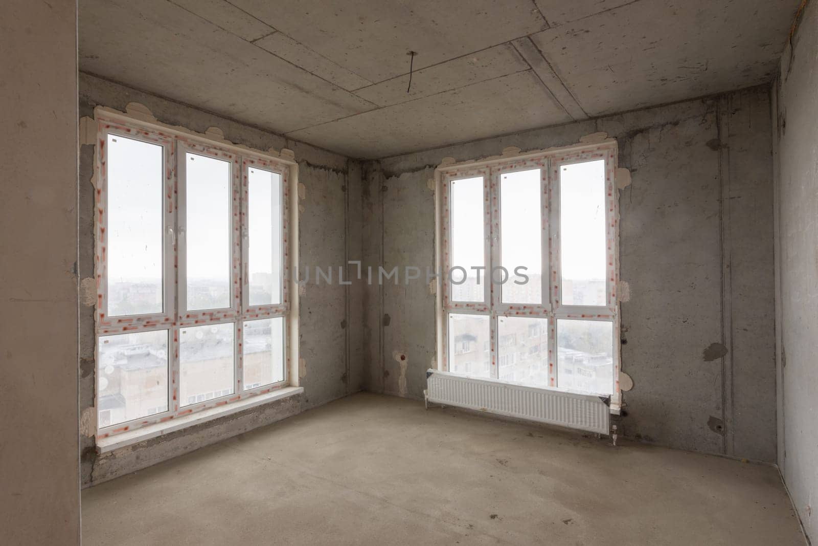 premises with stained-glass windows, without repair