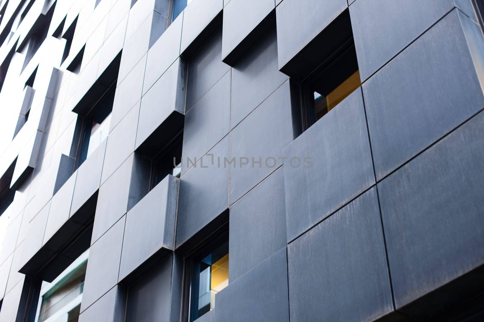 Oslo, Norway - June 06, 2017 : Modern streets of Oslo popular buildings scandinavian architecture in center of city