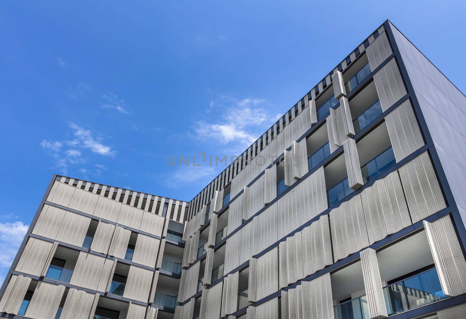 Modern building in a sunny day