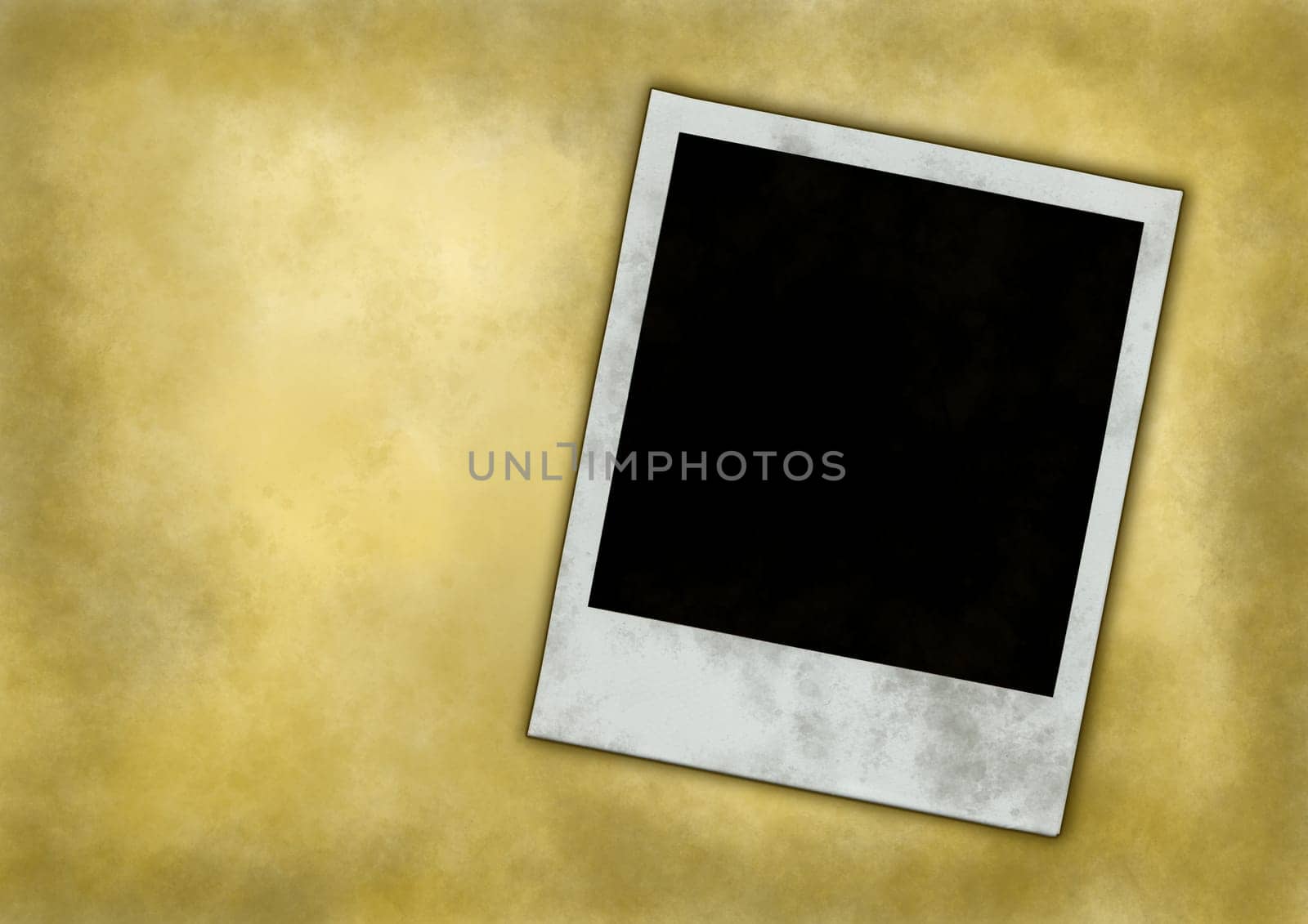 instant image on grunge background