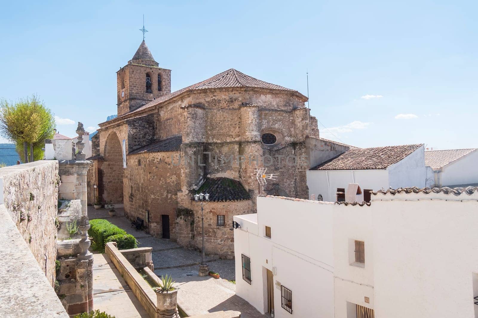 Segura de la Sierra church, Jaen, Spain