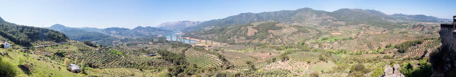 Aguilon lookout, Hornos de Segura, Guadalquivir river view, Jaen, Spain