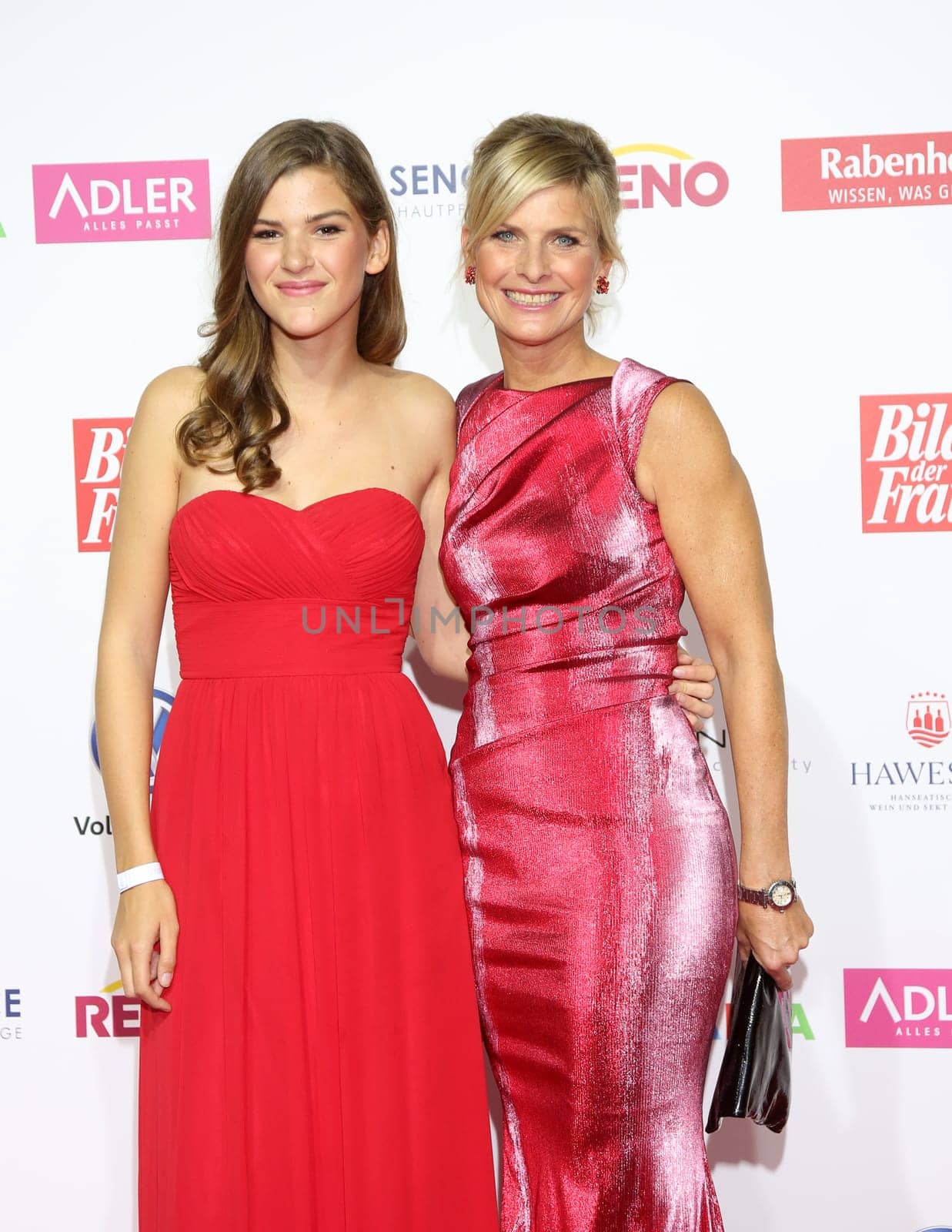 Barbara Hahlweg with daughter Franka Hahlweg ,. Goldene Bild der Frau 2017 Award ceremony at the AIDA Prima in Hamburg ,21.10.2016..