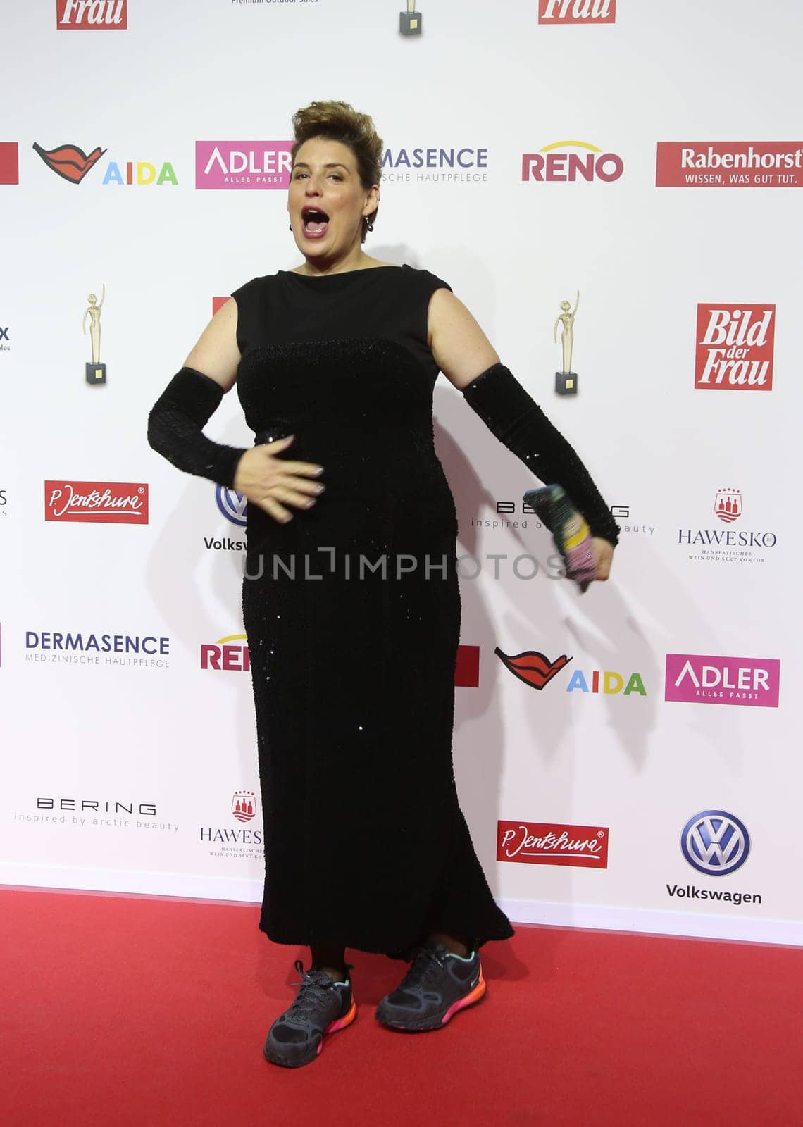Elena Uhlig ,. Goldene Bild der Frau 2017 Award ceremony at the AIDA Prima in Hamburg ,21.10.2016..