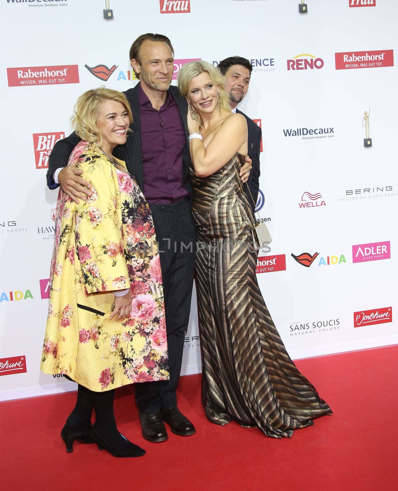 Lea Linster ,Bernhard Bettermann ,Eva Habermann ,. Goldene Bild der Frau 2017 Award ceremony at the AIDA Prima in Hamburg ,21.10.2016..