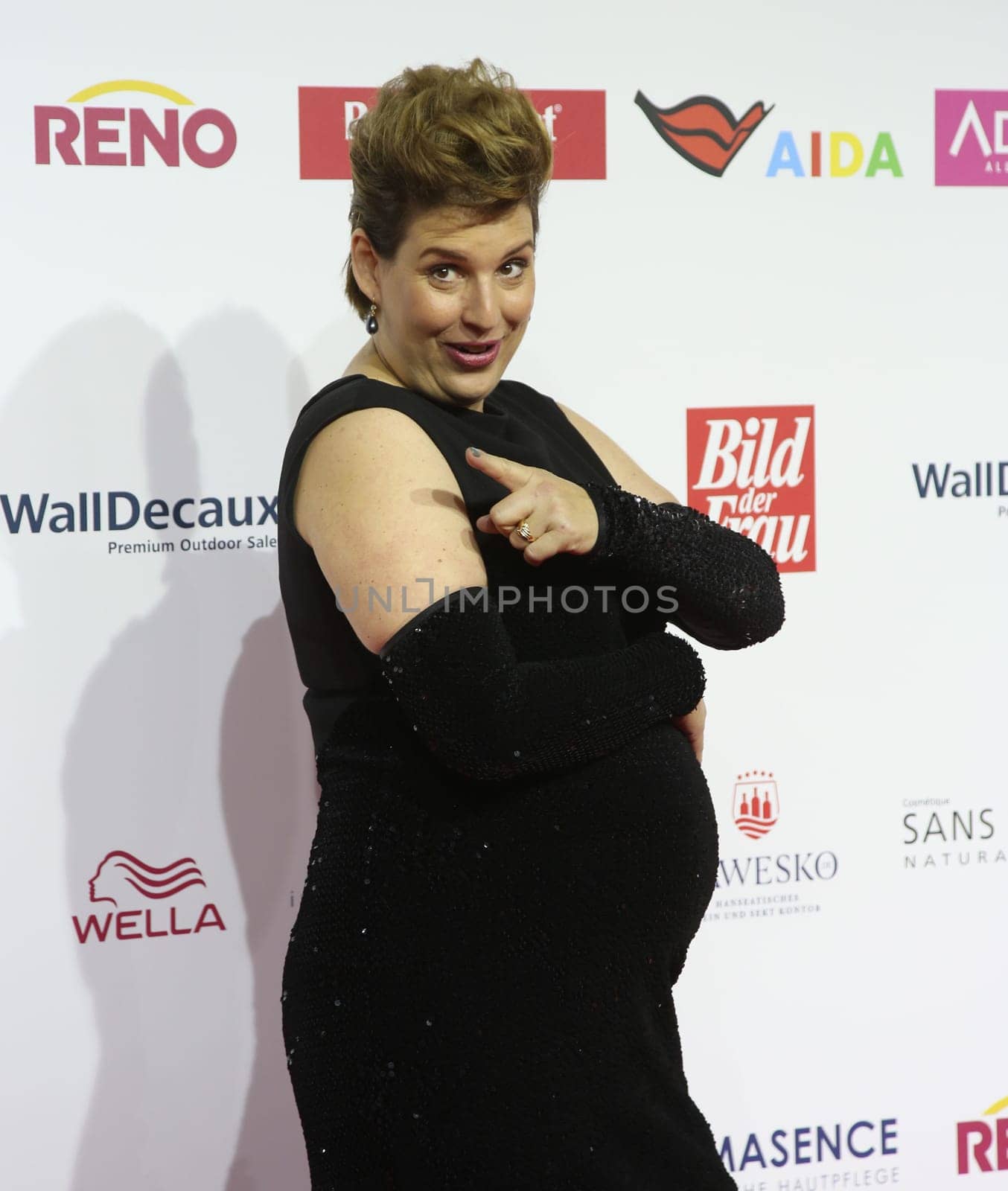 Elena Uhlig ,. Goldene Bild der Frau 2017 Award ceremony at the AIDA Prima in Hamburg ,21.10.2016..