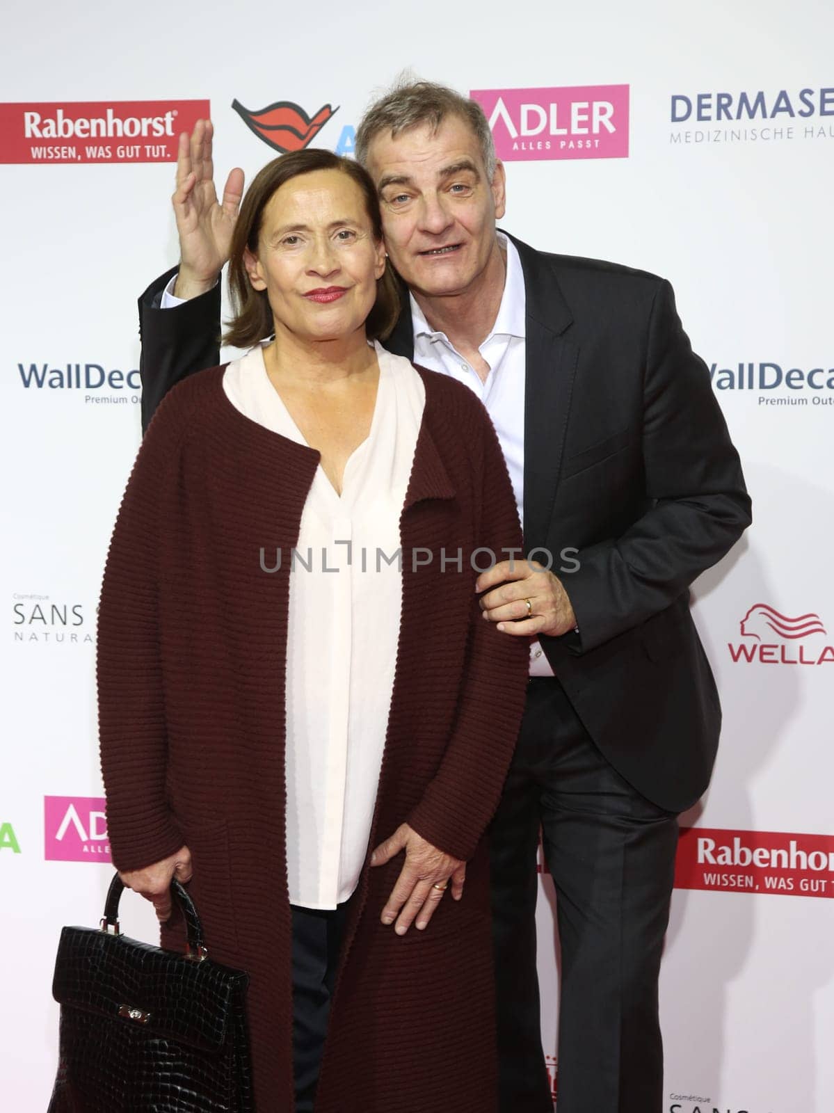 Heinrich Schafmeister with his wife Jutta Schafmeister.Golden picture of the woman 2017 Award ceremony at the AIDA Prima in Hamburg ,21.10.2016..