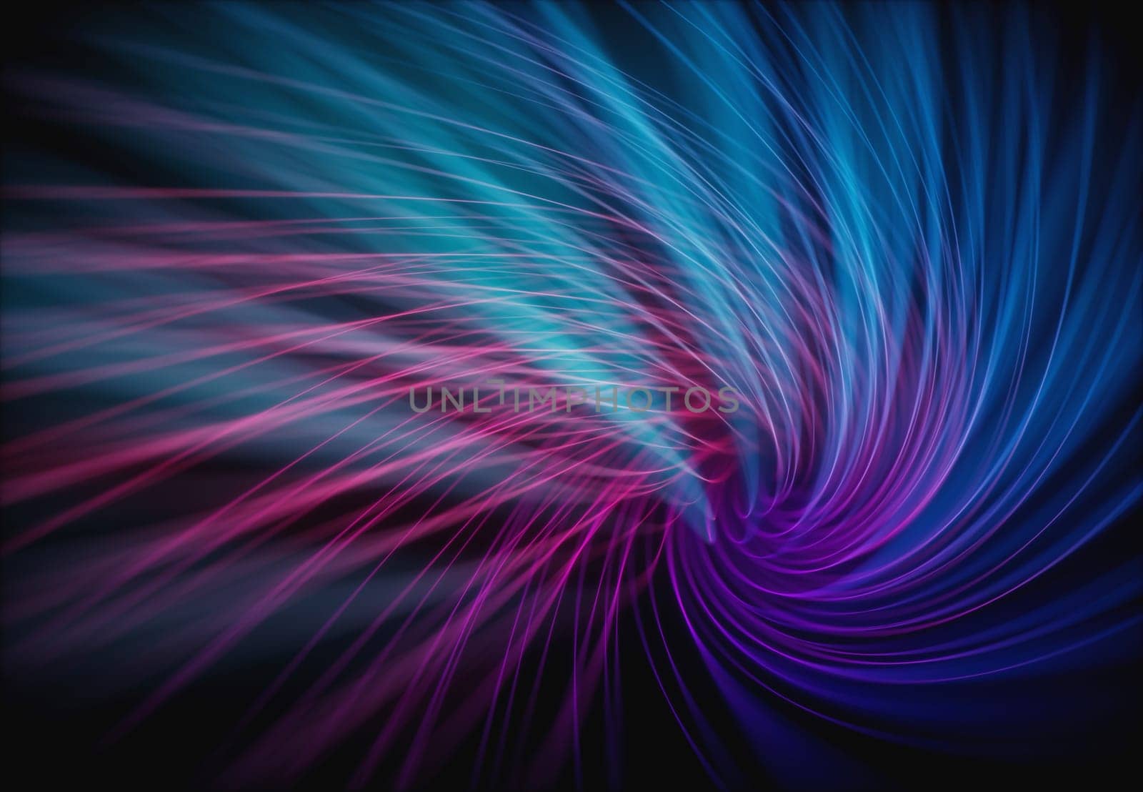 3D illustration of line connections, abstract image to use as background.
