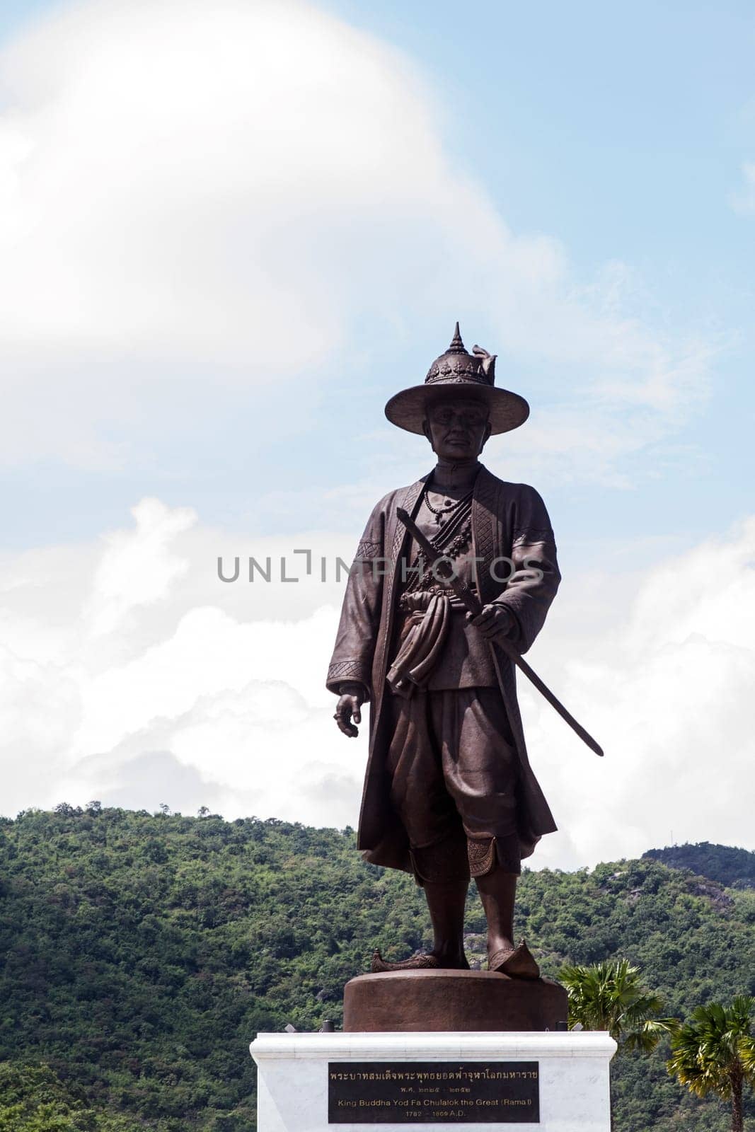 Ratchapak Park Hua Hin king Buddha Yod fa Chulalok Rama 1 the great