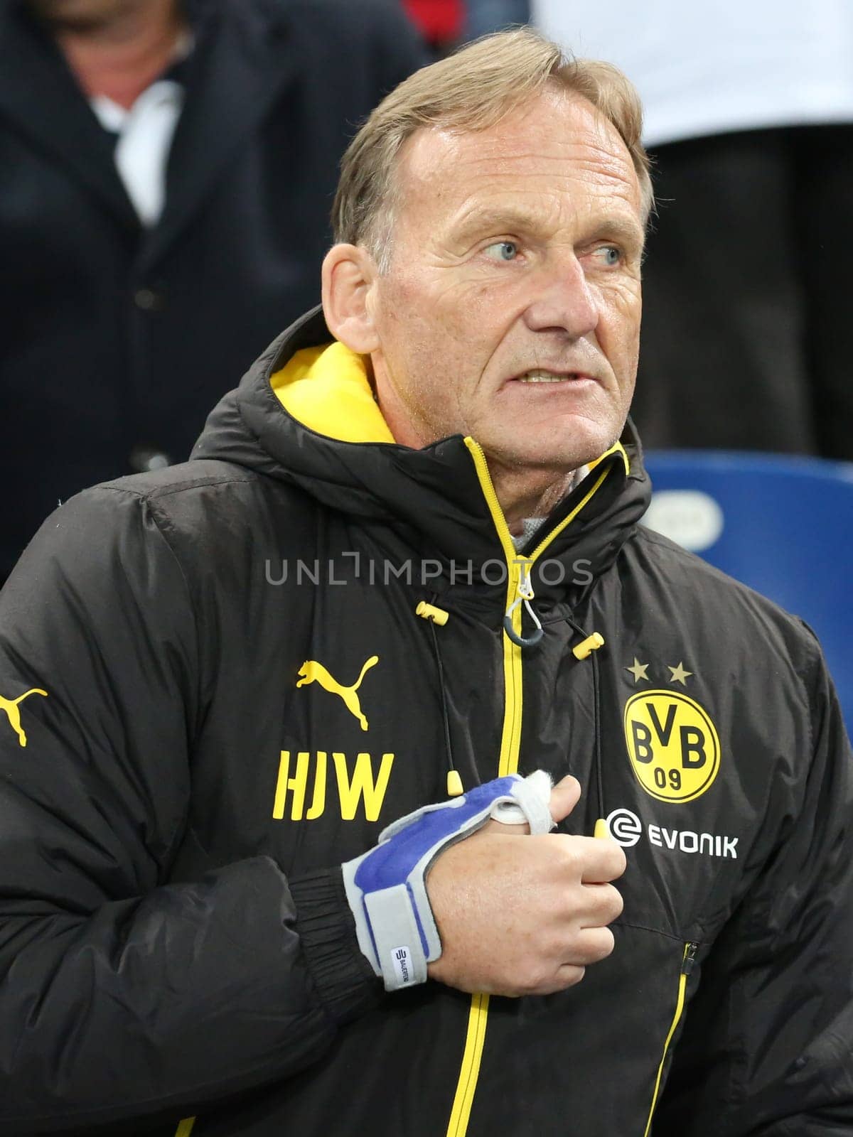 Managing Director Hans-Joachim Watzke (Borussia Dortmund) at the DFB Cup match 1.FC Magdeburg - Borussia Dortmund on 24.10.2017