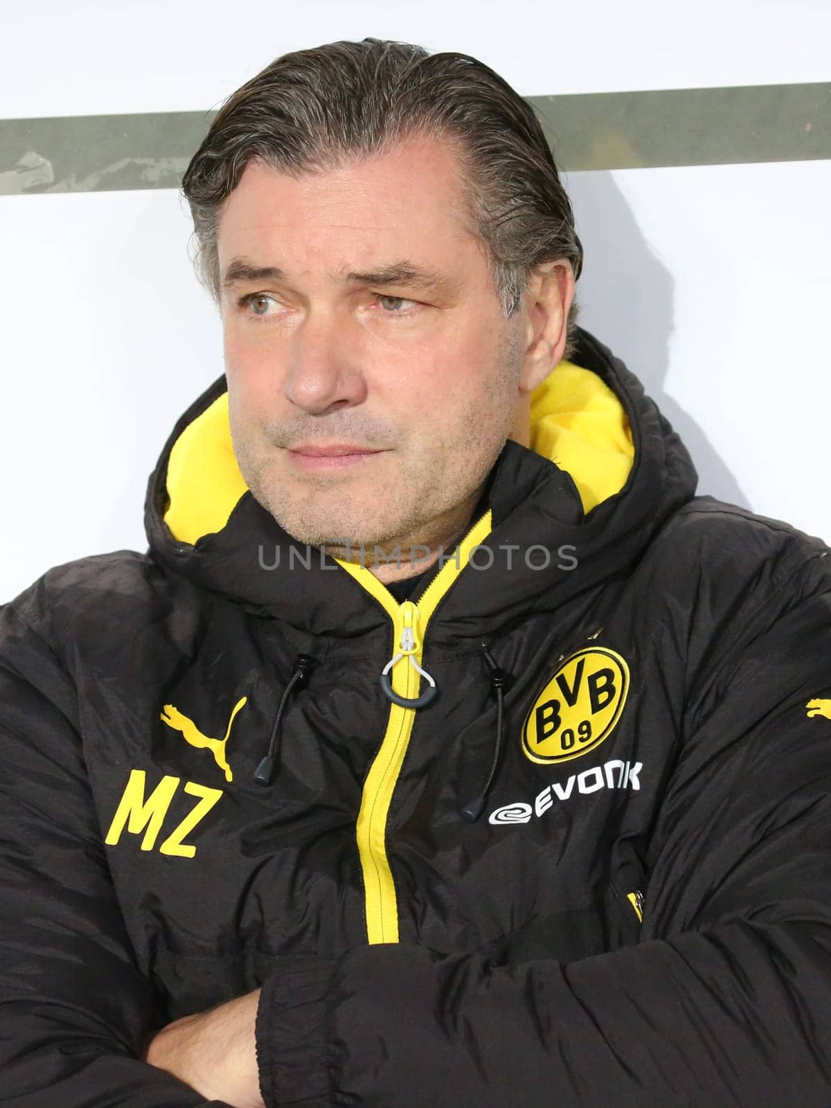 Sporting Director Michael Zorc ( Borussia Dortmund) at the DFB-Pokal match 1.FC Magdeburg - Borussia Dortmund on 24.10.2017