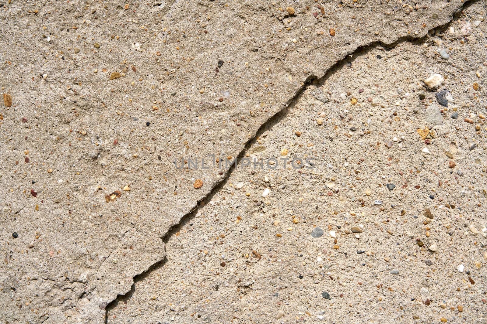 Plaster on a dilapidated old house façade