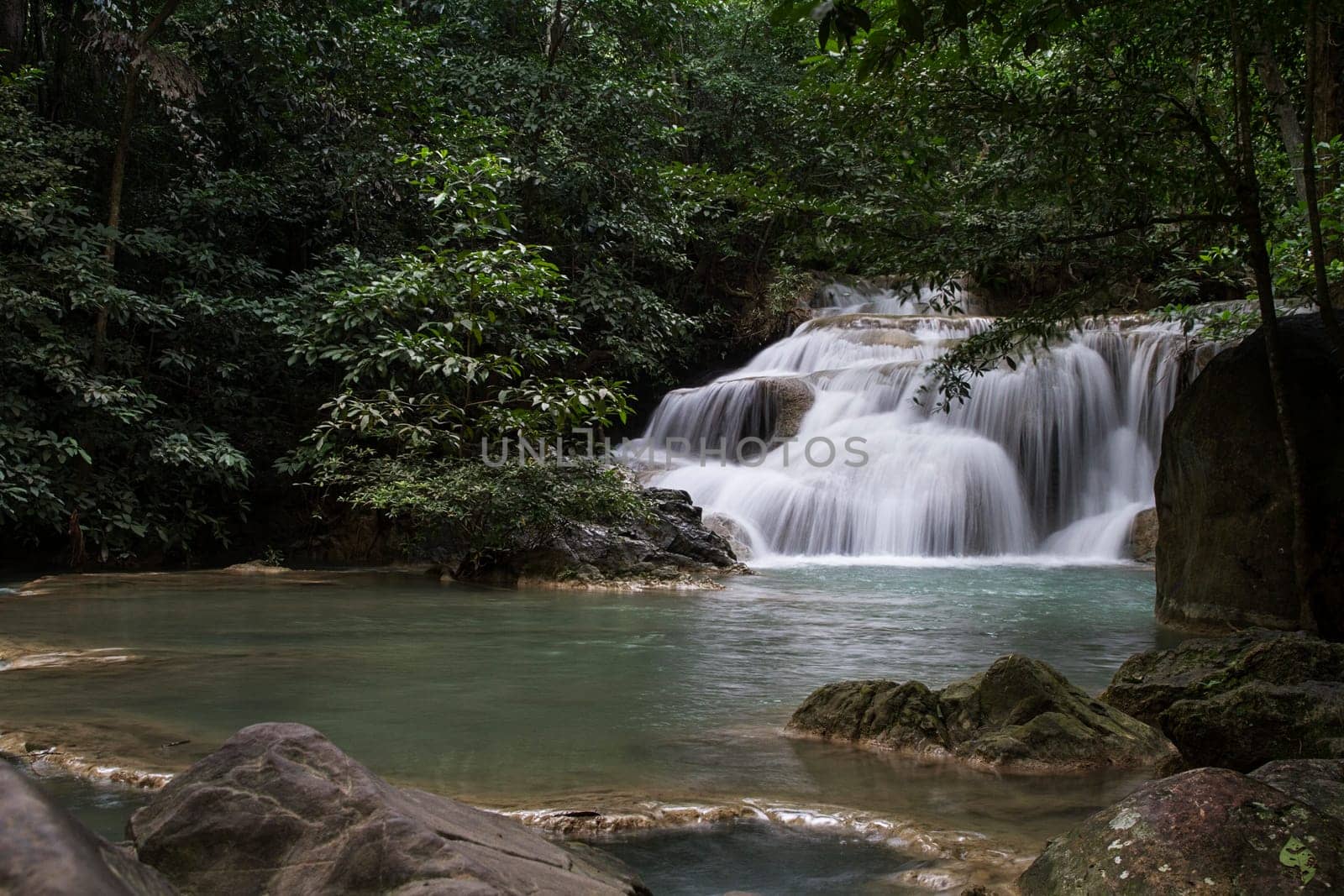 erawan thailand waterfall nature
