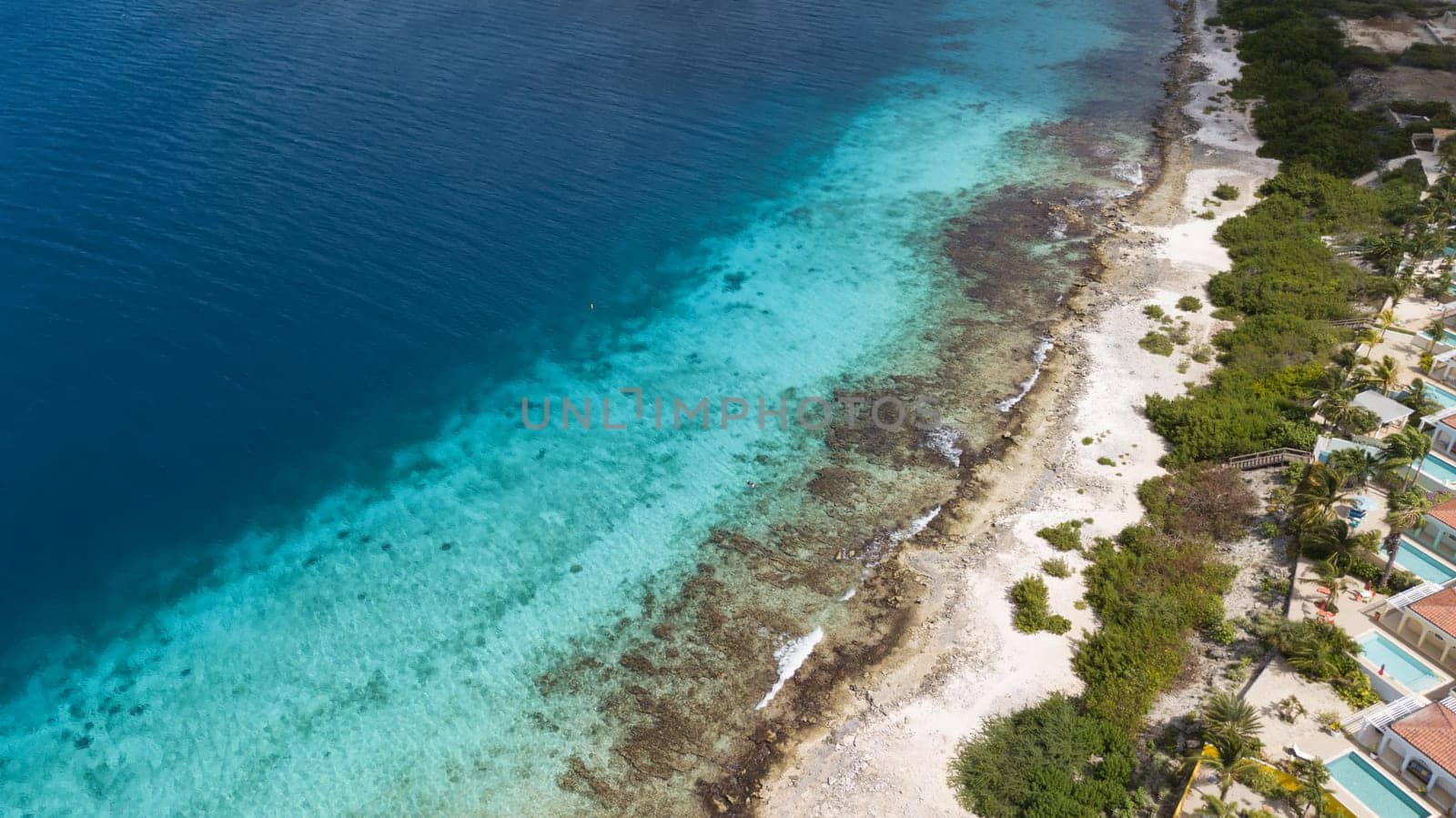 sea beach coast Bonaire island Caribbean sea