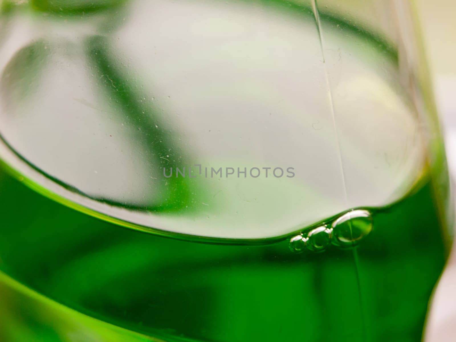 close up of green bottle of fairy washing up liquid  essex  england  uk