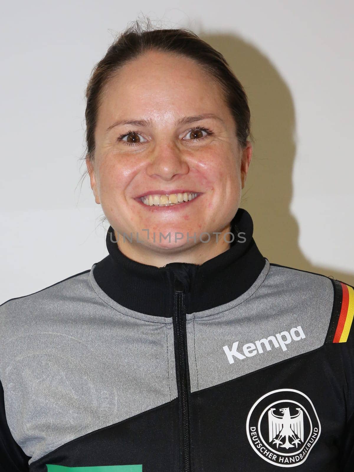 Handball player Anna Loerper ( DHB,TuS Metzingen) at the women's international match Germany against netherlands on 28.10.2017 in Magdeburg