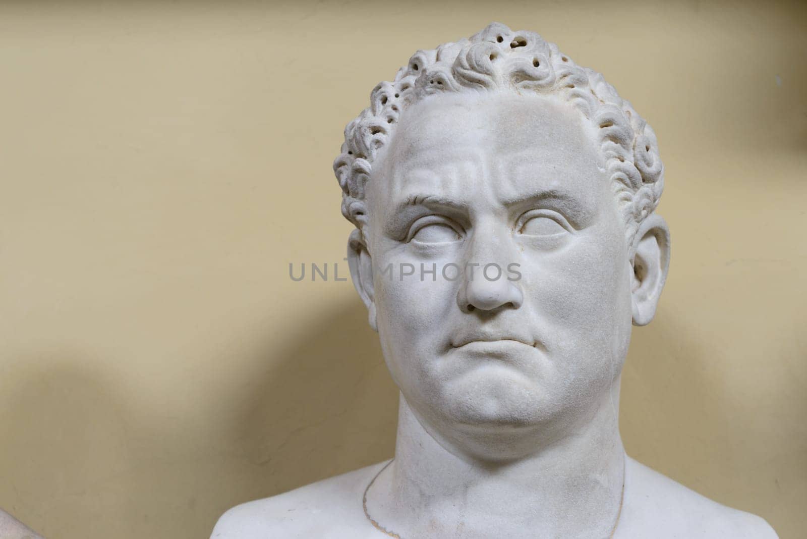 Vatican, Italy - October 31, 2015: Ancient roman empire statue in Rome, Italy