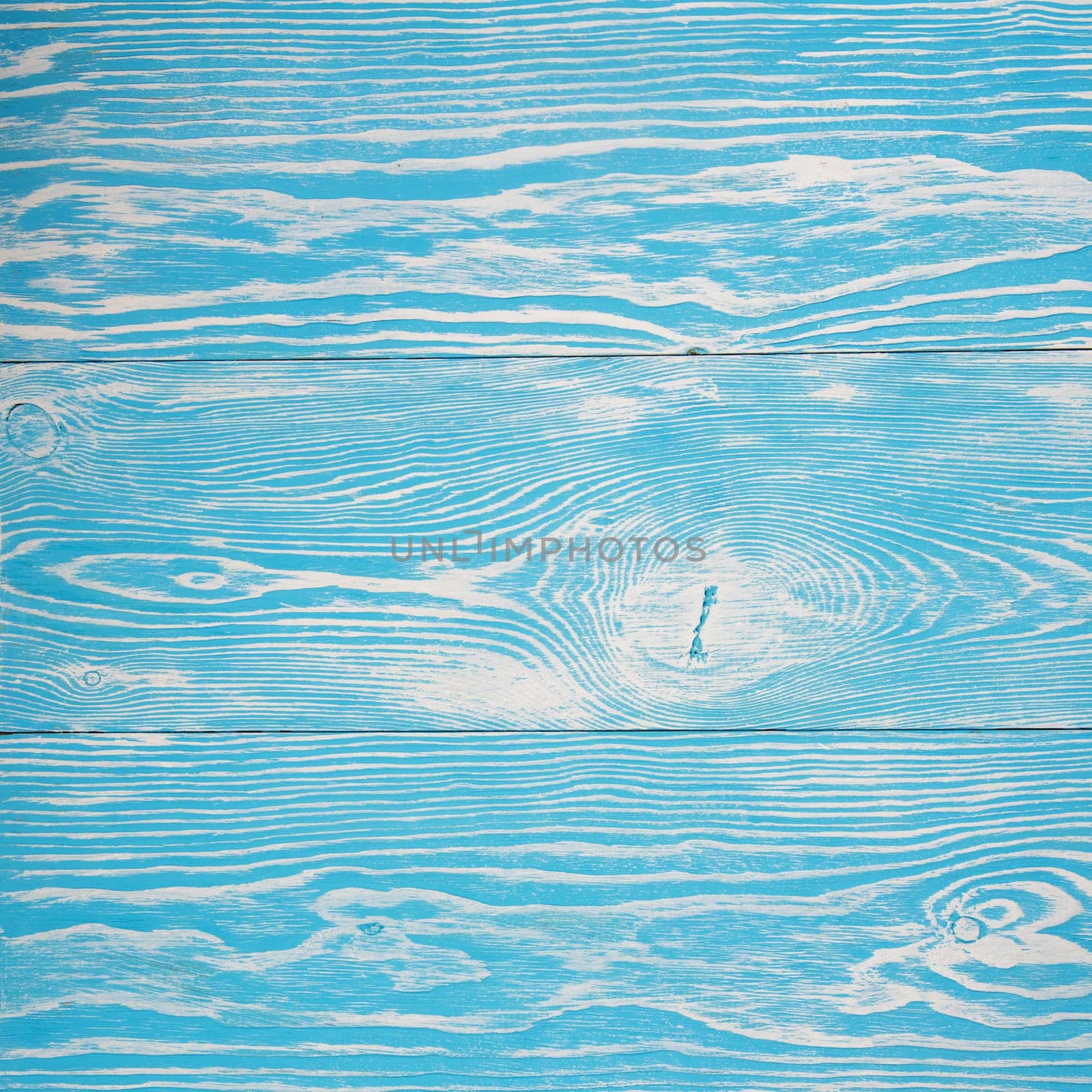 Square blue empty pine wooden background