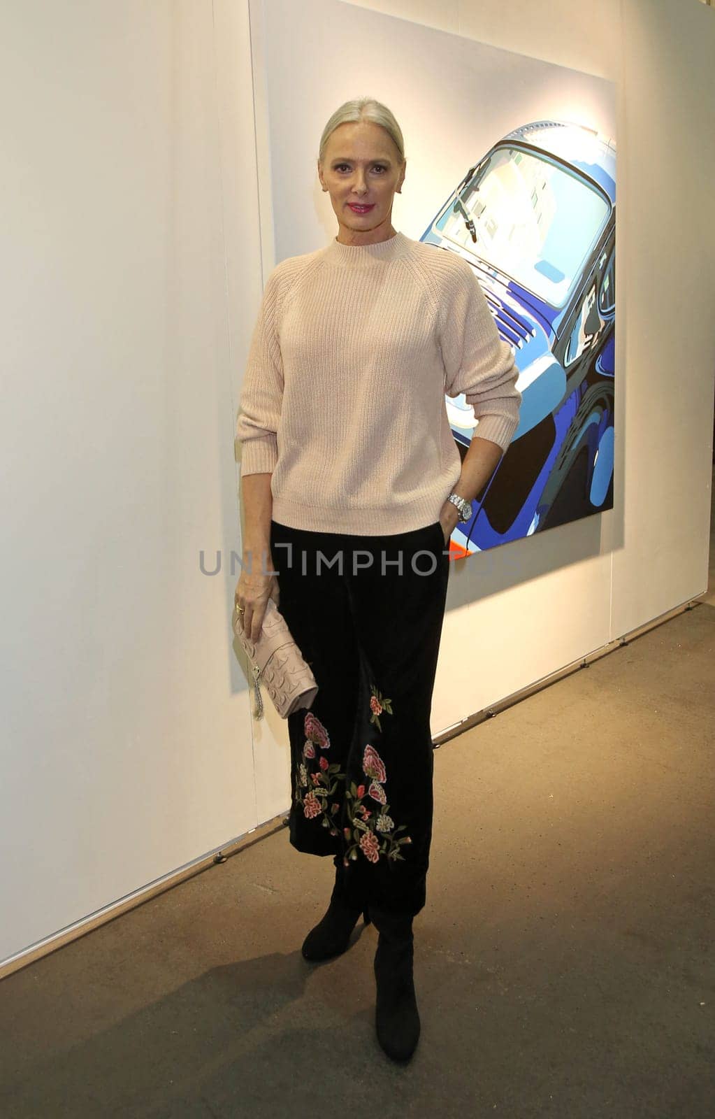 Petra van Bremen in Zara Outfit ,. Exhibition opening of the Affordable Art Fair 2017 in hall A1 in Hamburg on 15.11.2017