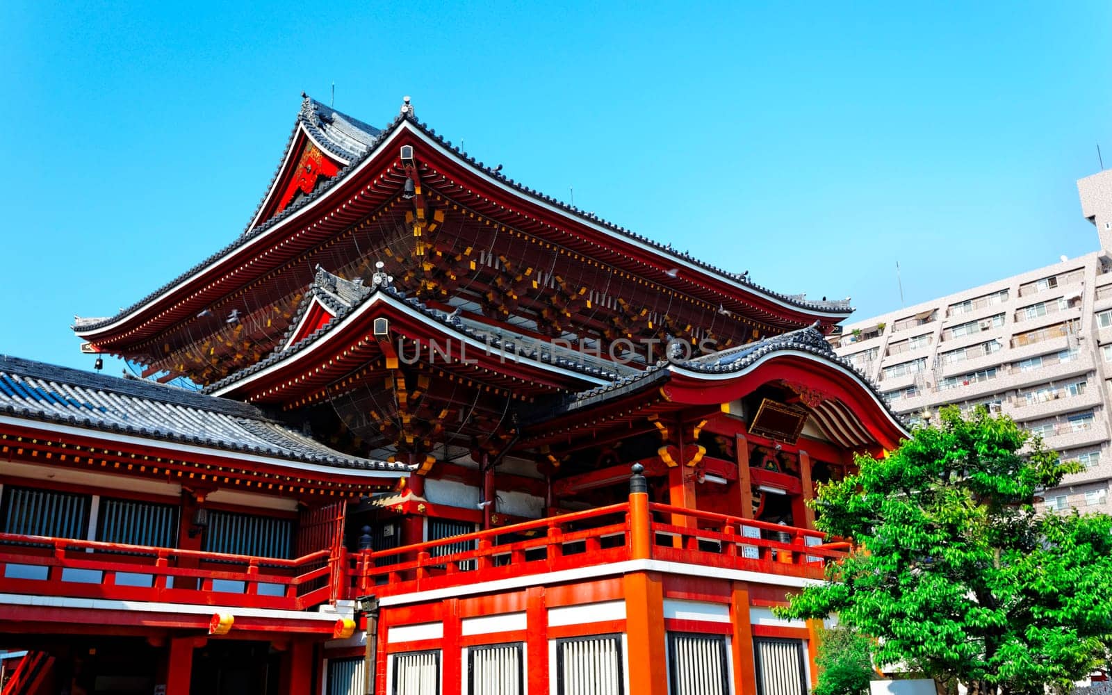 Osu Kannon temple in Nagoya , Japan