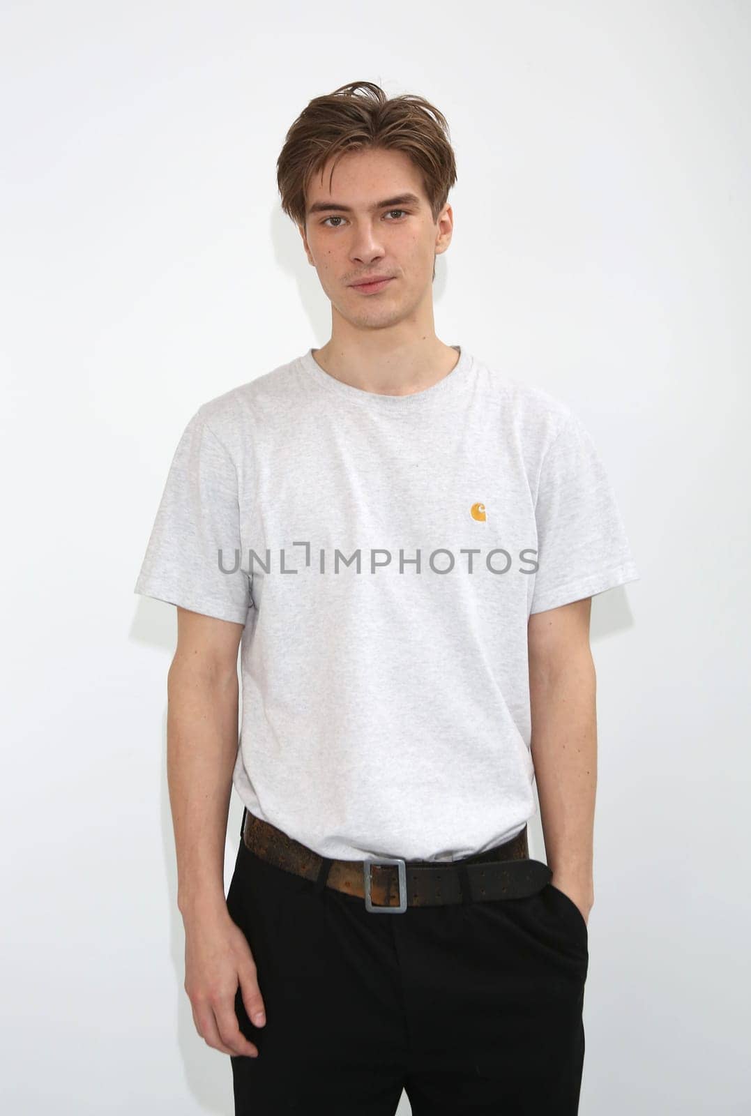 Gustav Schmidt Sechs auf einem Streich 2017 Fotocall im Briese Studio Hamburg