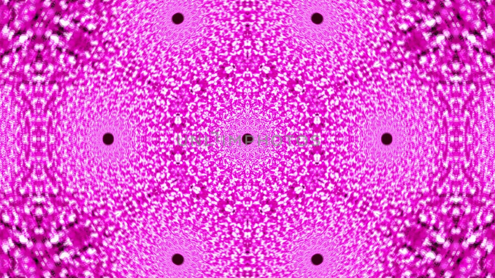 Abstract background with violete kaleidoscope. 3d rendering