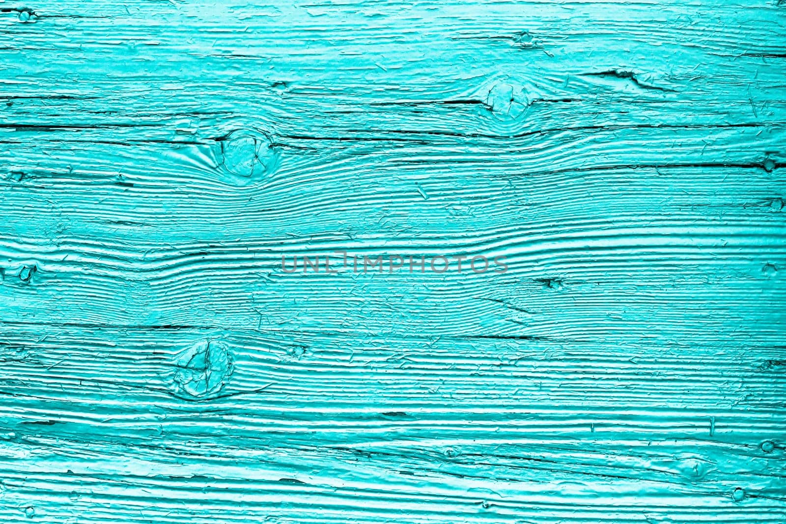 Cyan wood texture with natural patterns background