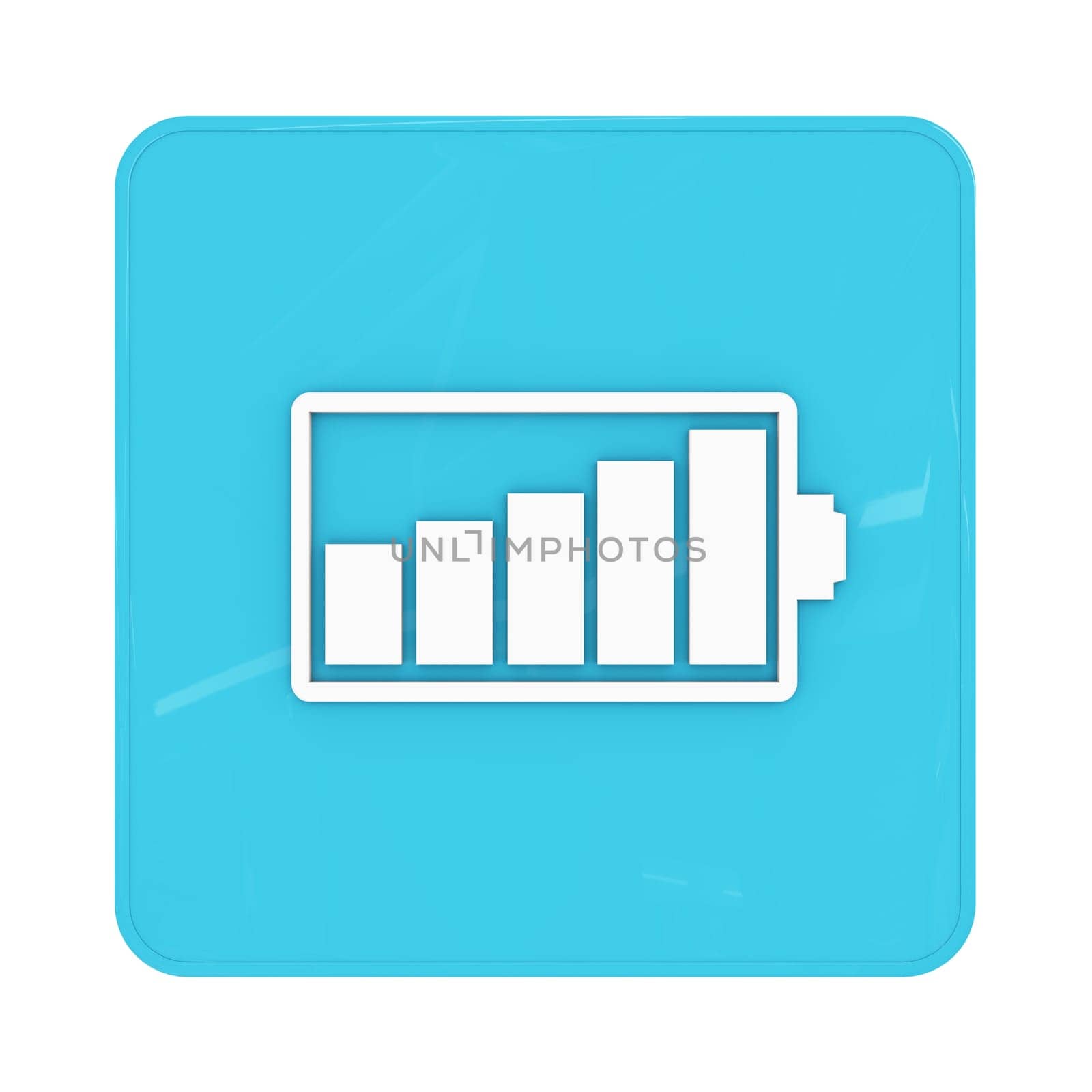 battery icon isolated on white background