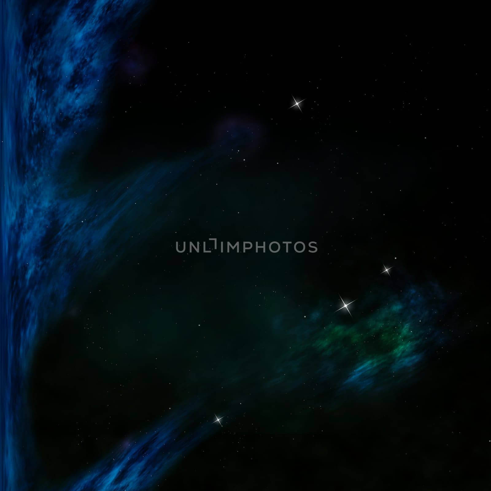 Star field in space a nebulae and a gas congestion. Elements of this image furnished by NASA . 3D rendering