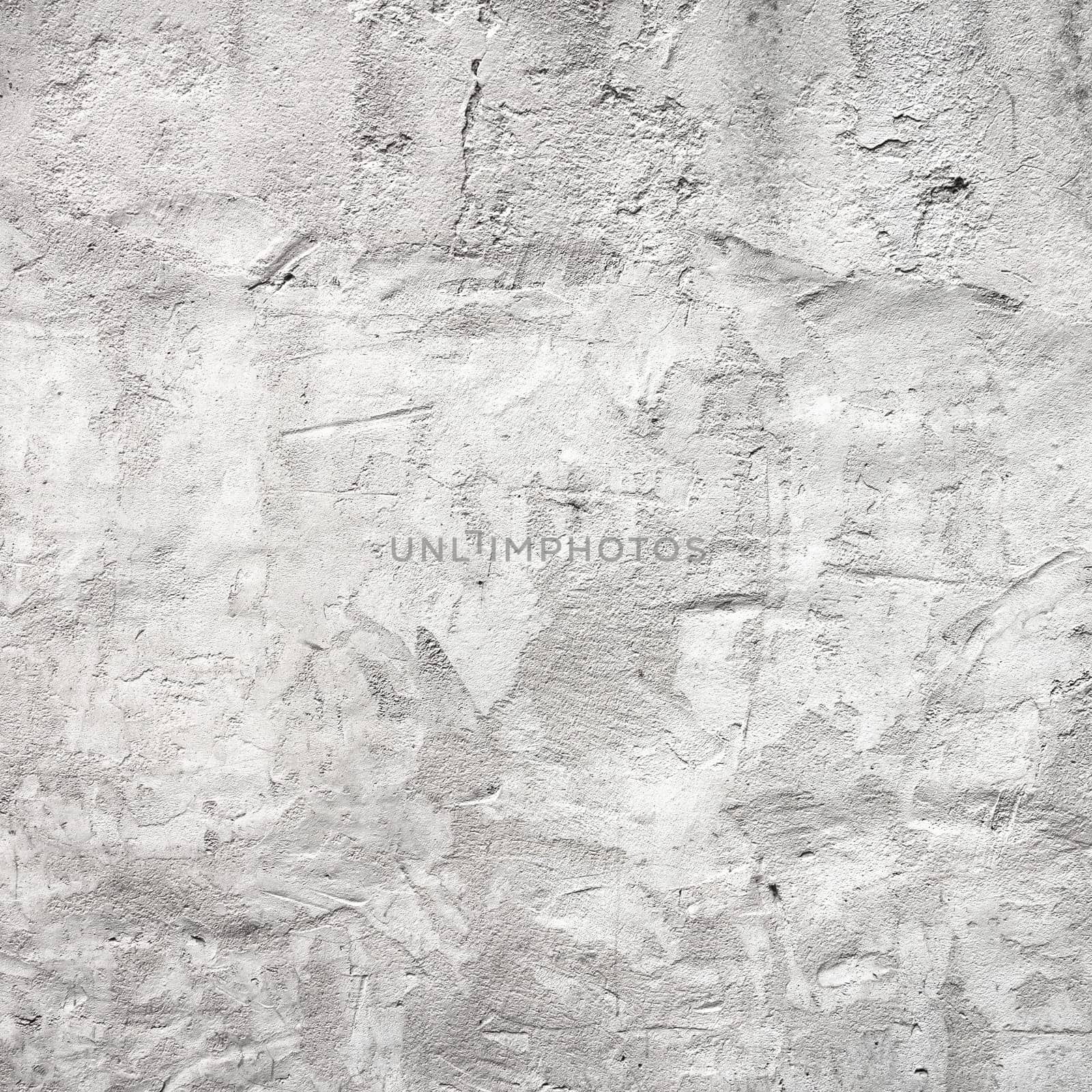 Gray wall of concrete, surface pre-treatment.