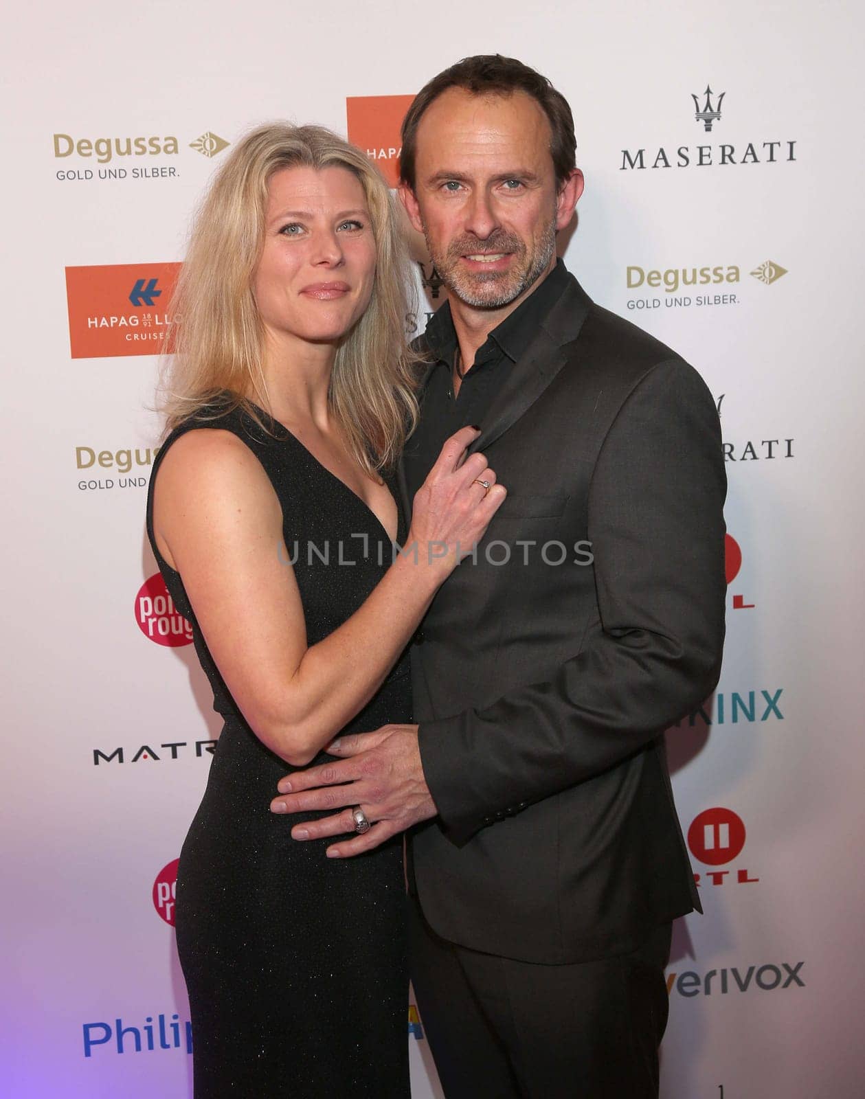 Nicola Kirschner  mit Nicolas Koenig ,.Movie Meets Media 2017 im Hotel Atlantic Hamburg