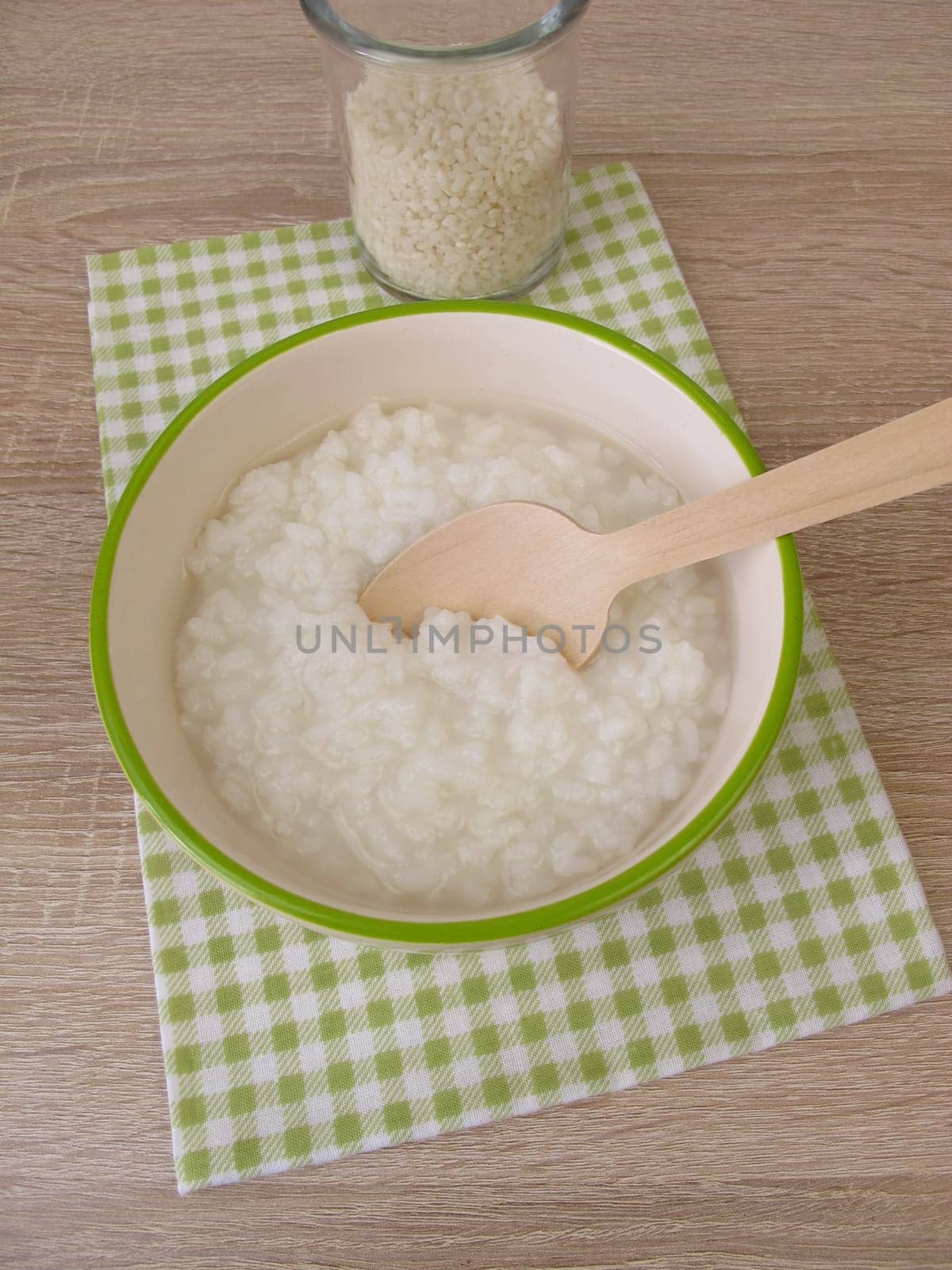 Congee with rice