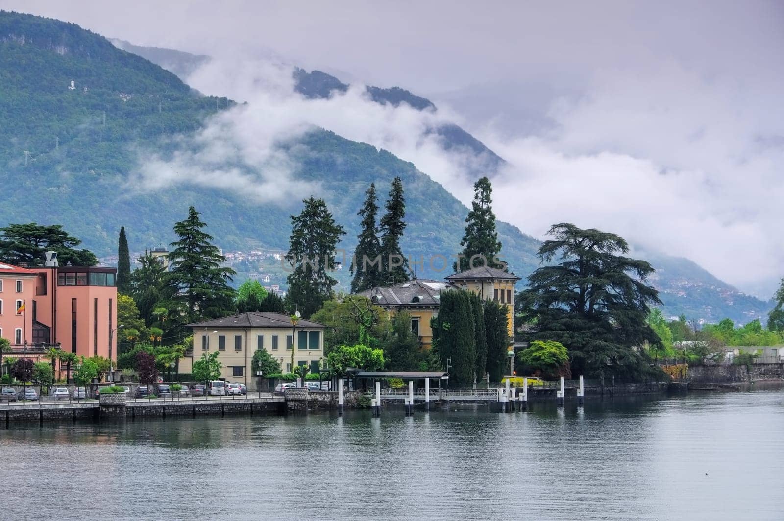 Dongo on Lake Como in Italy - Dongo on Lake Como,Lombardy in Italy