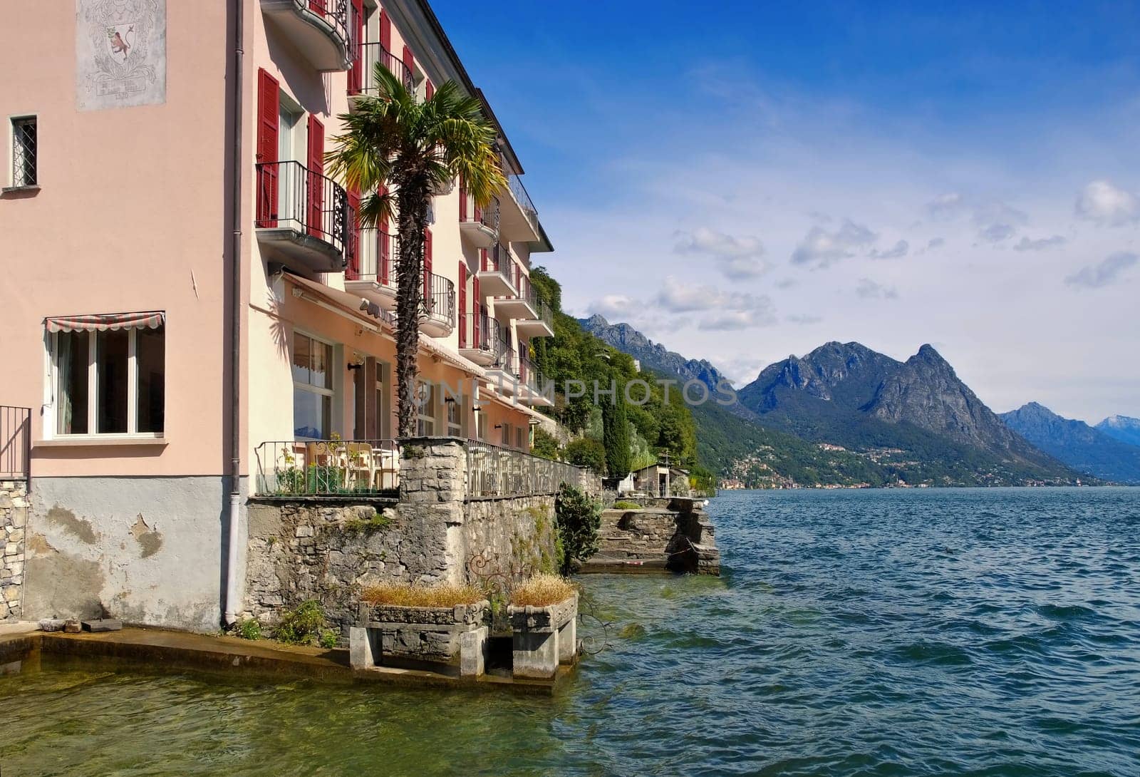 Gandria small fishing village on Lake Lugano,Switzerland - Gandria small village on Lake Lugano,Switzerland