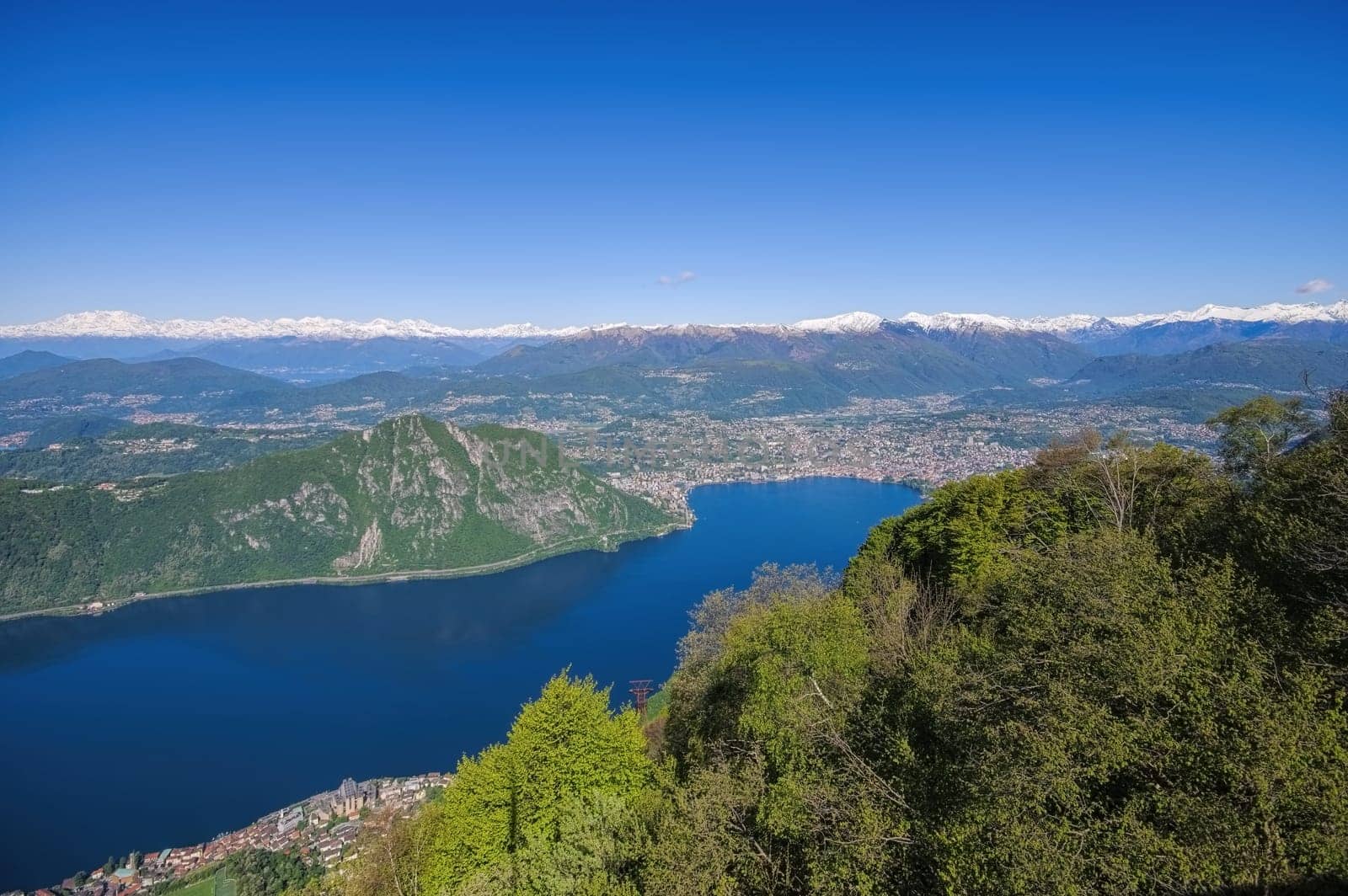 Luganersee vom Sighignola,Italien - Lake Lugano as seen from Sighignola,Italy